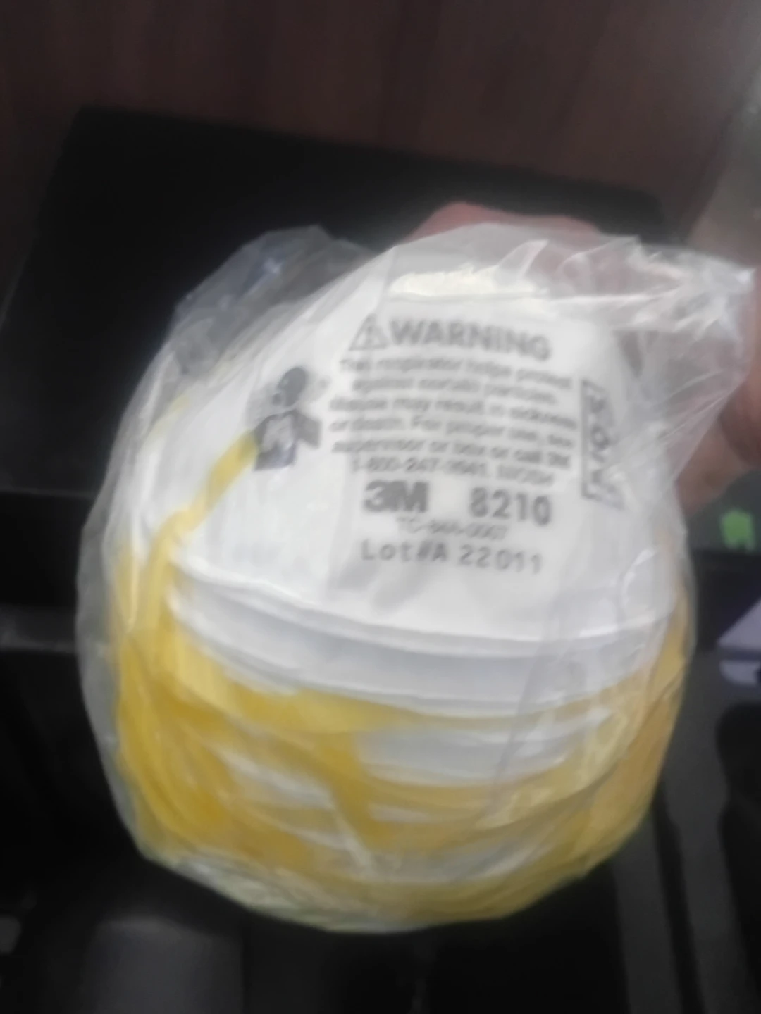 3M 8210 Respirator N95 Particulate Respirators