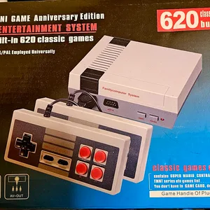 Mini Game Entertainment System with 620 Classic Games