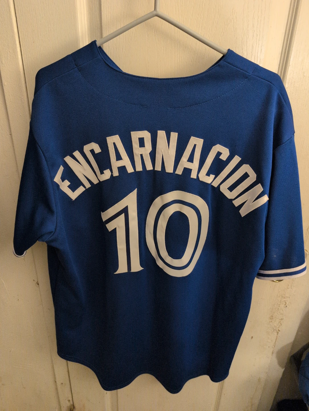 Toronto Blue Jays Baseball Jerseys - Encarnacion & Wells #10 - photo 2