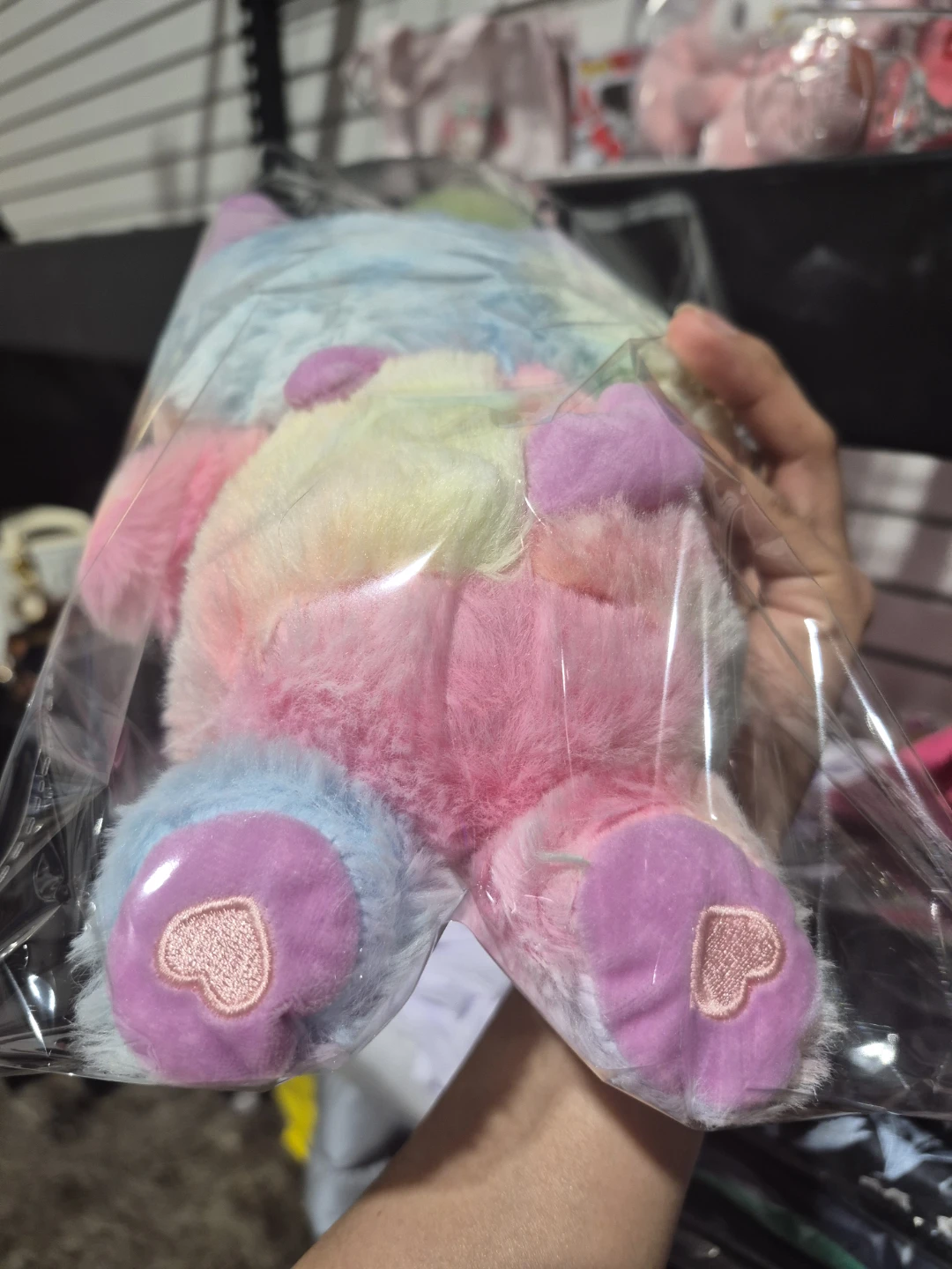 Rainbow Tie-Dye Plush Toy - photo 4