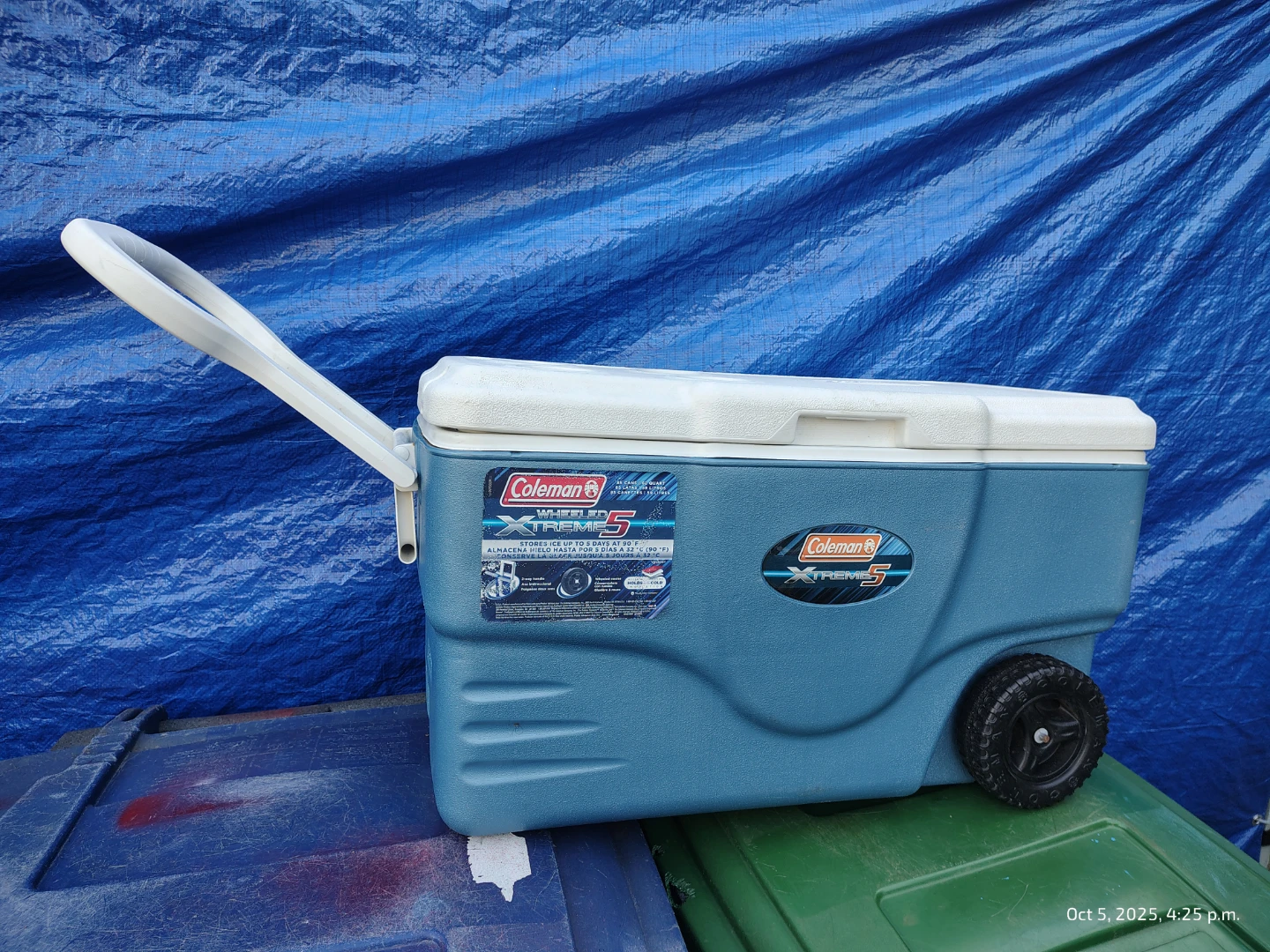Coleman 62qt Extreme 5 Day Wheeled Cooler *like new*