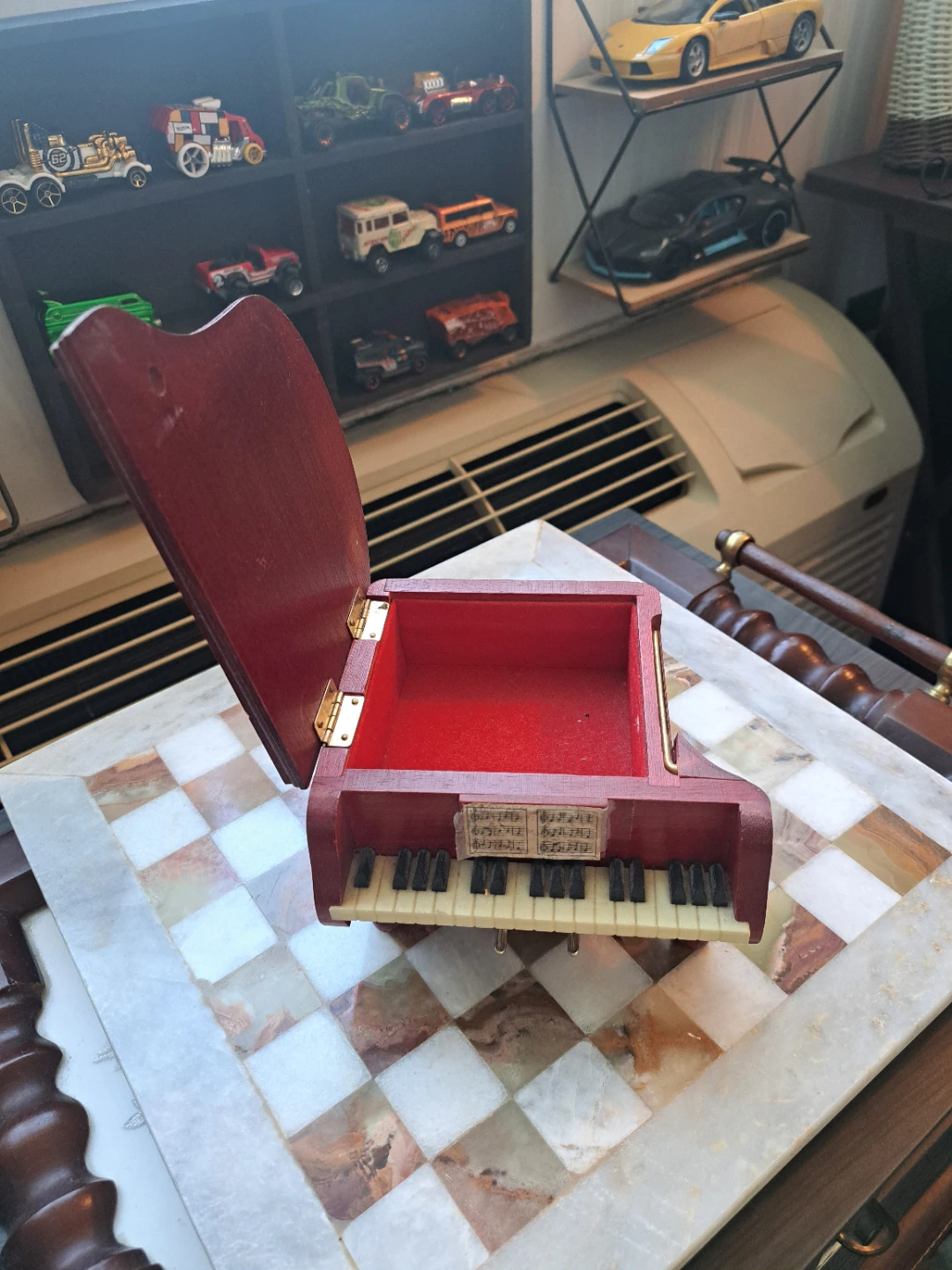 Vintage Wooden Piano Box - photo 2