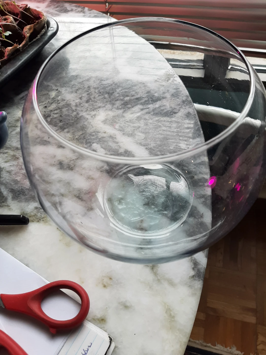 Glass Bowl for flowers or small fish - photo 2