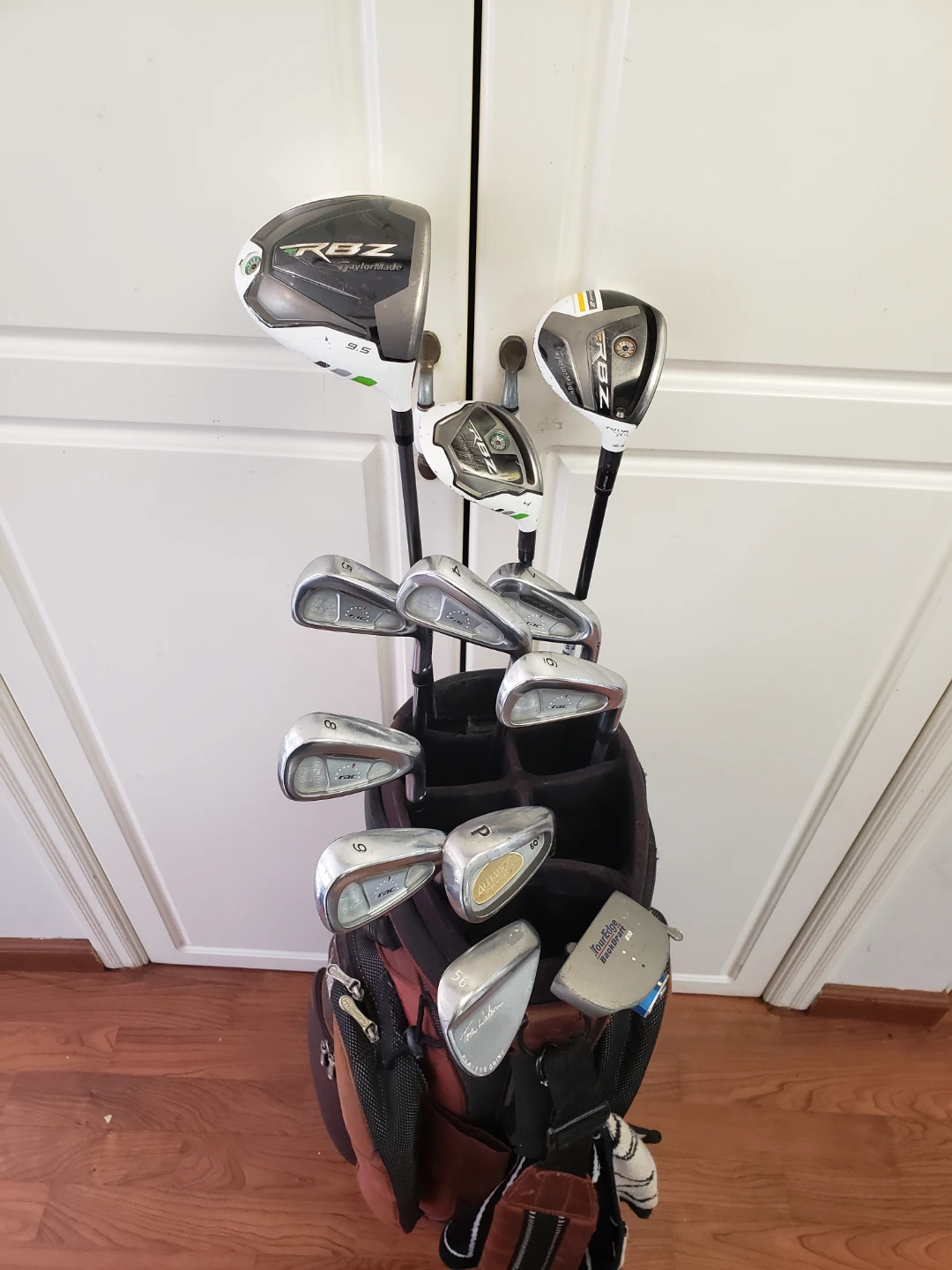 Golf Club Set - TaylorMade RBZ, RAC, TourEdge Backdraft