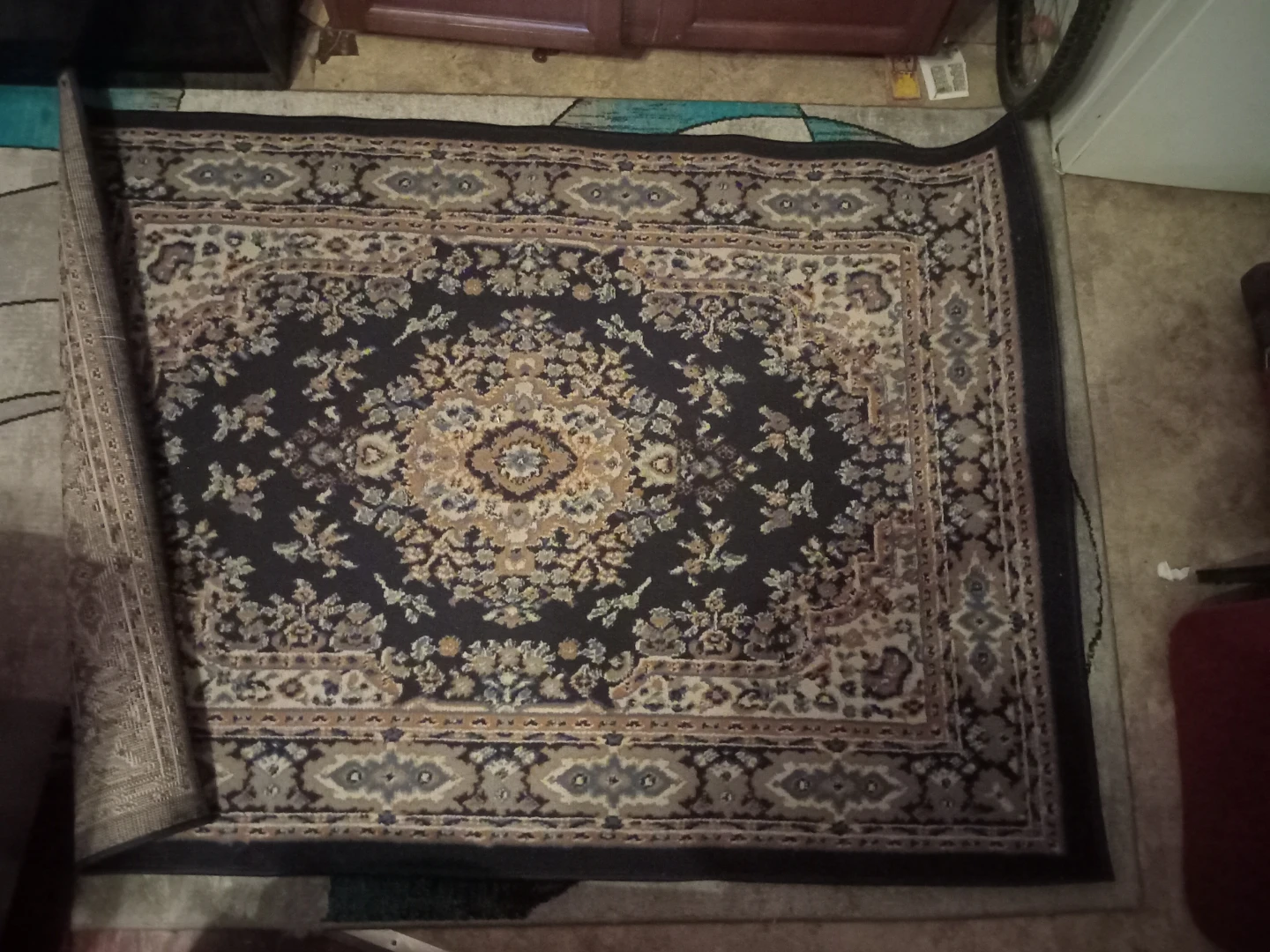 HOME DYNAMIC Premium Turkish Rug 3ft x 5ft Blue