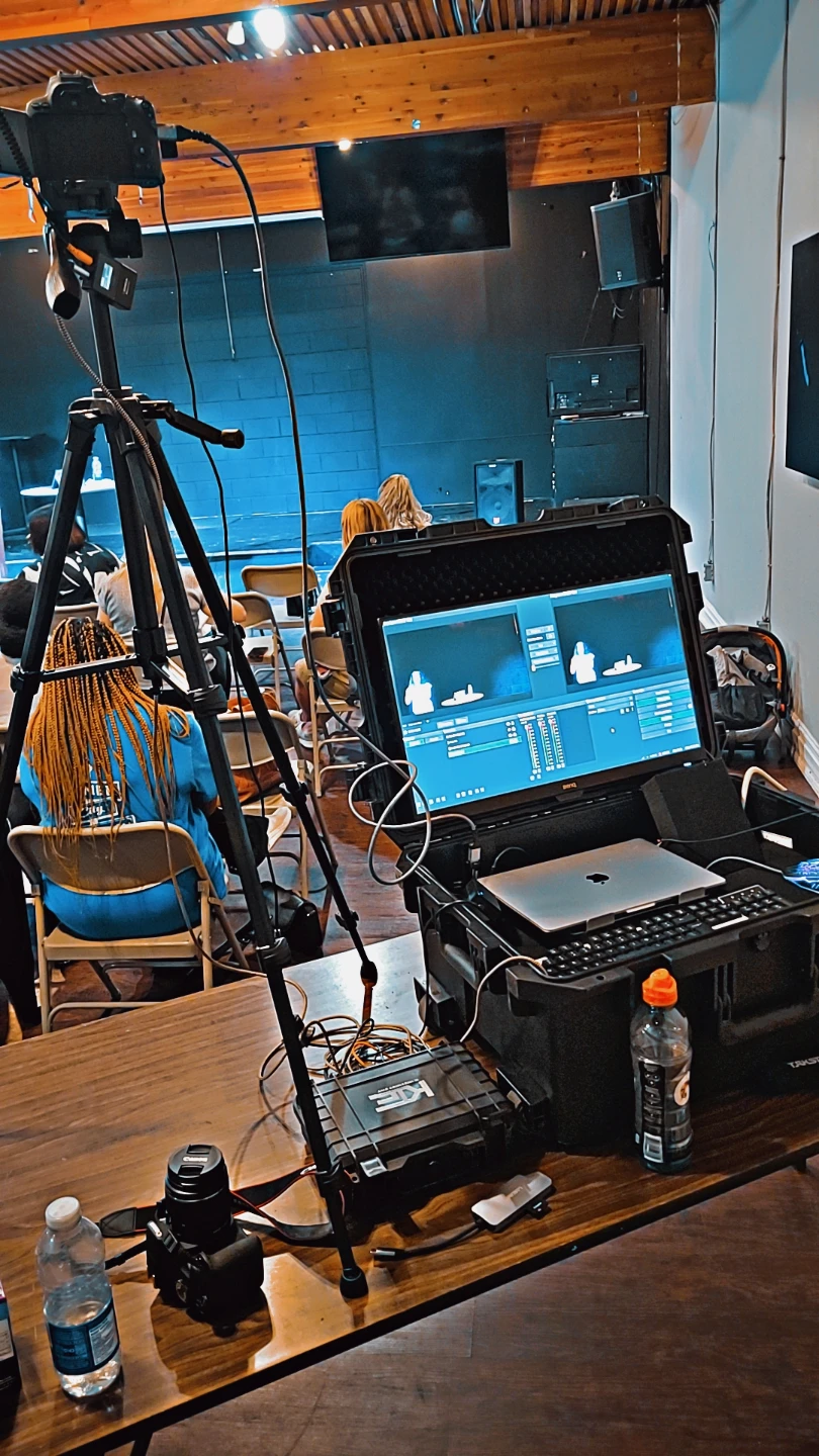 Professional Audio Mixer and DJ Equipment Setup - photo 3