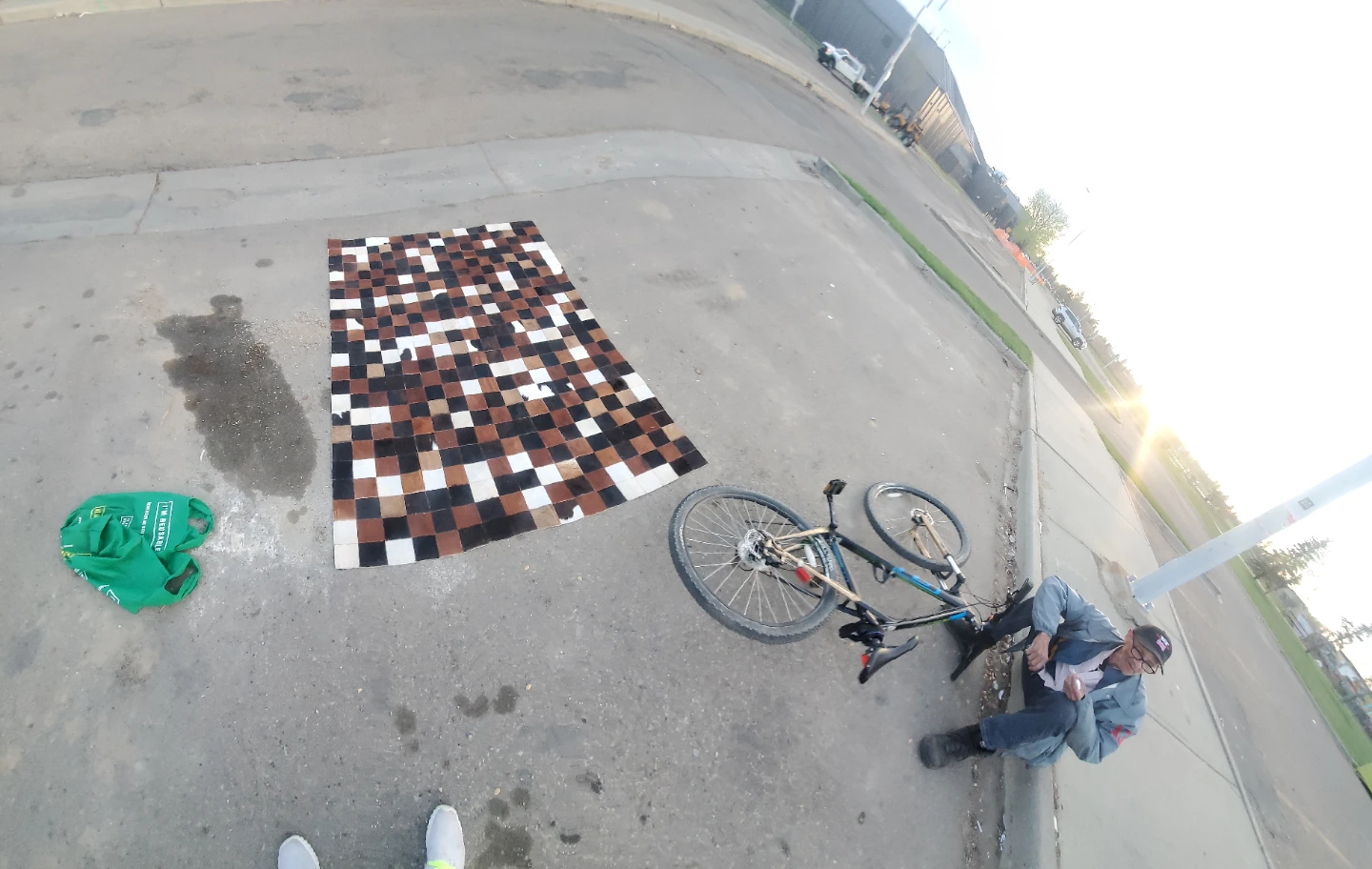 Patchwork Cowhide Rug - photo 2