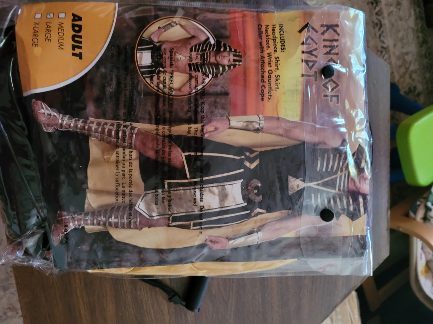 Spirit Halloween King of Egypt Costume