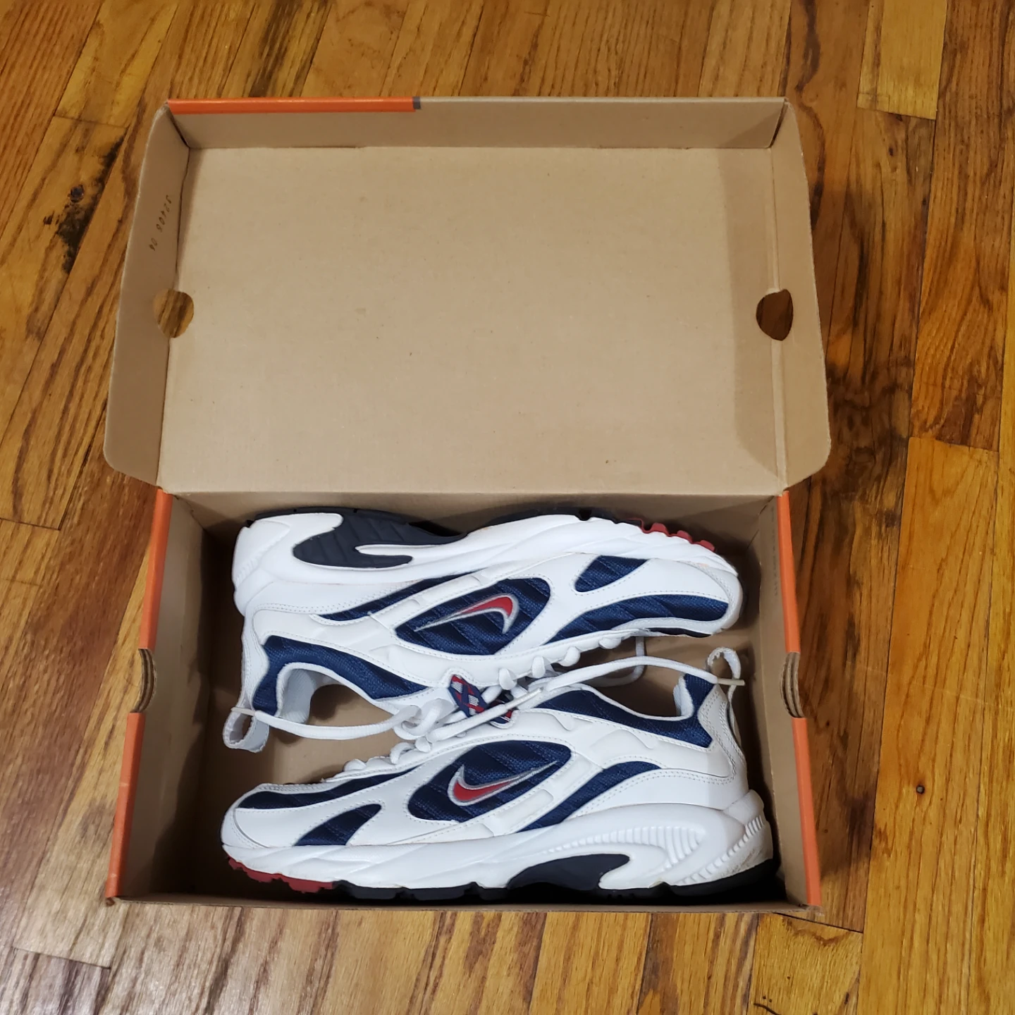 Nike Athletic Shoes - White/Blue/Red