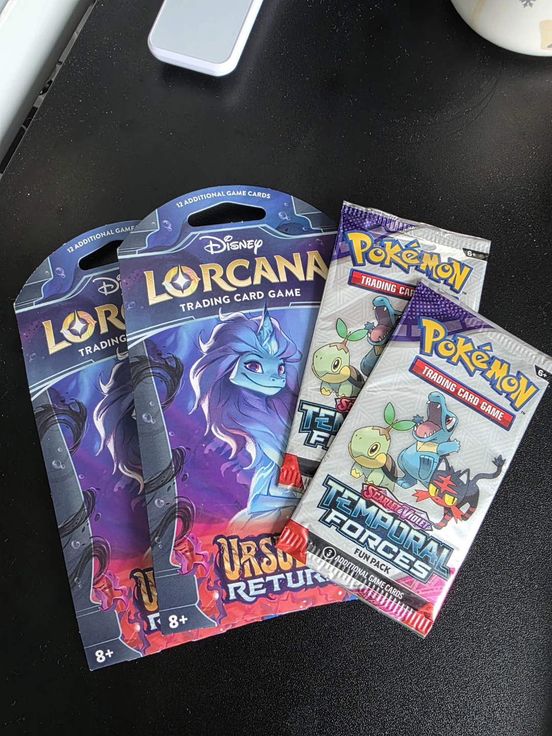 Disney Lorcana & Pokémon TCG Trading Card Packs