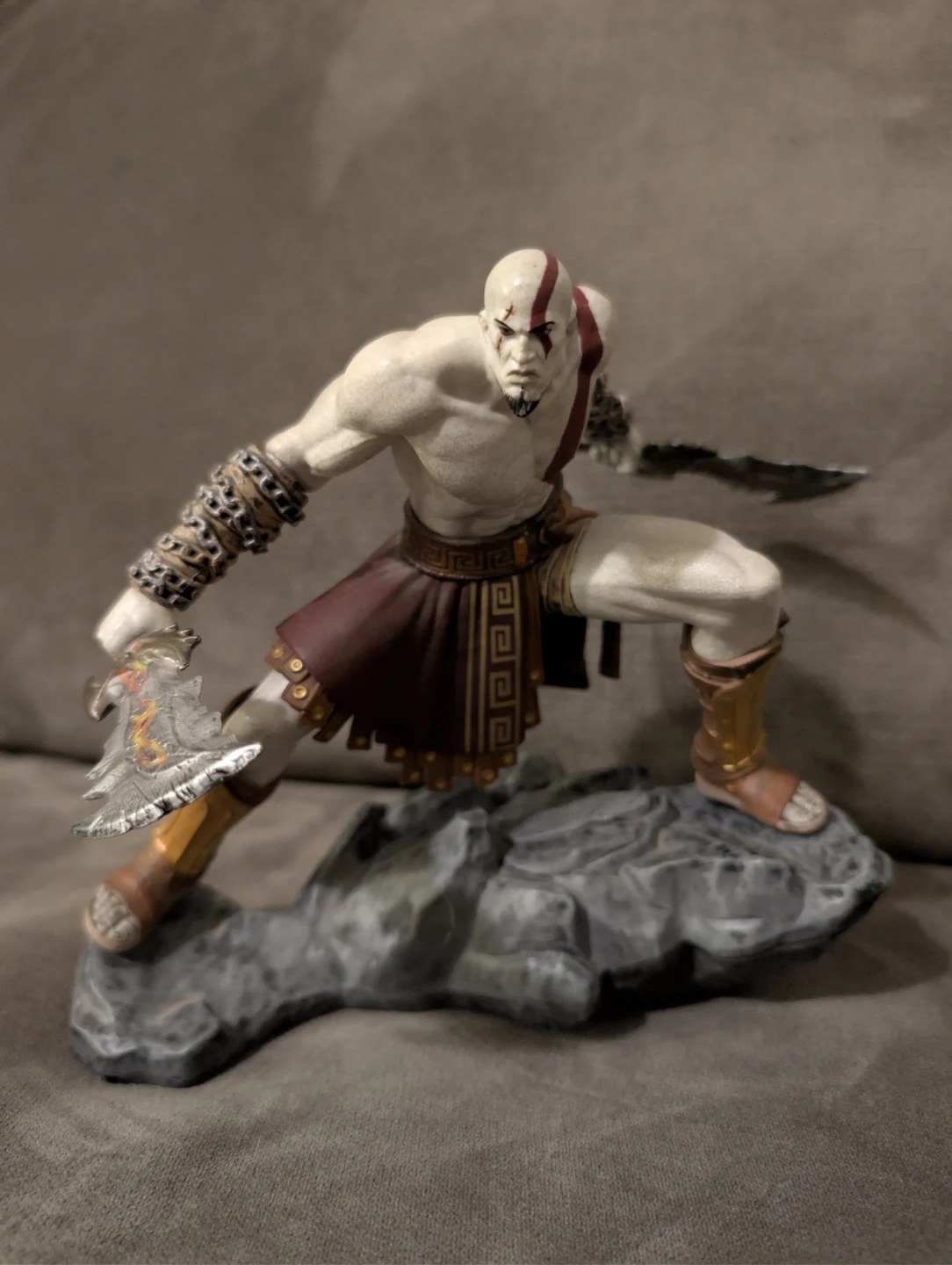 God of War Kratos Action Figure with Blades