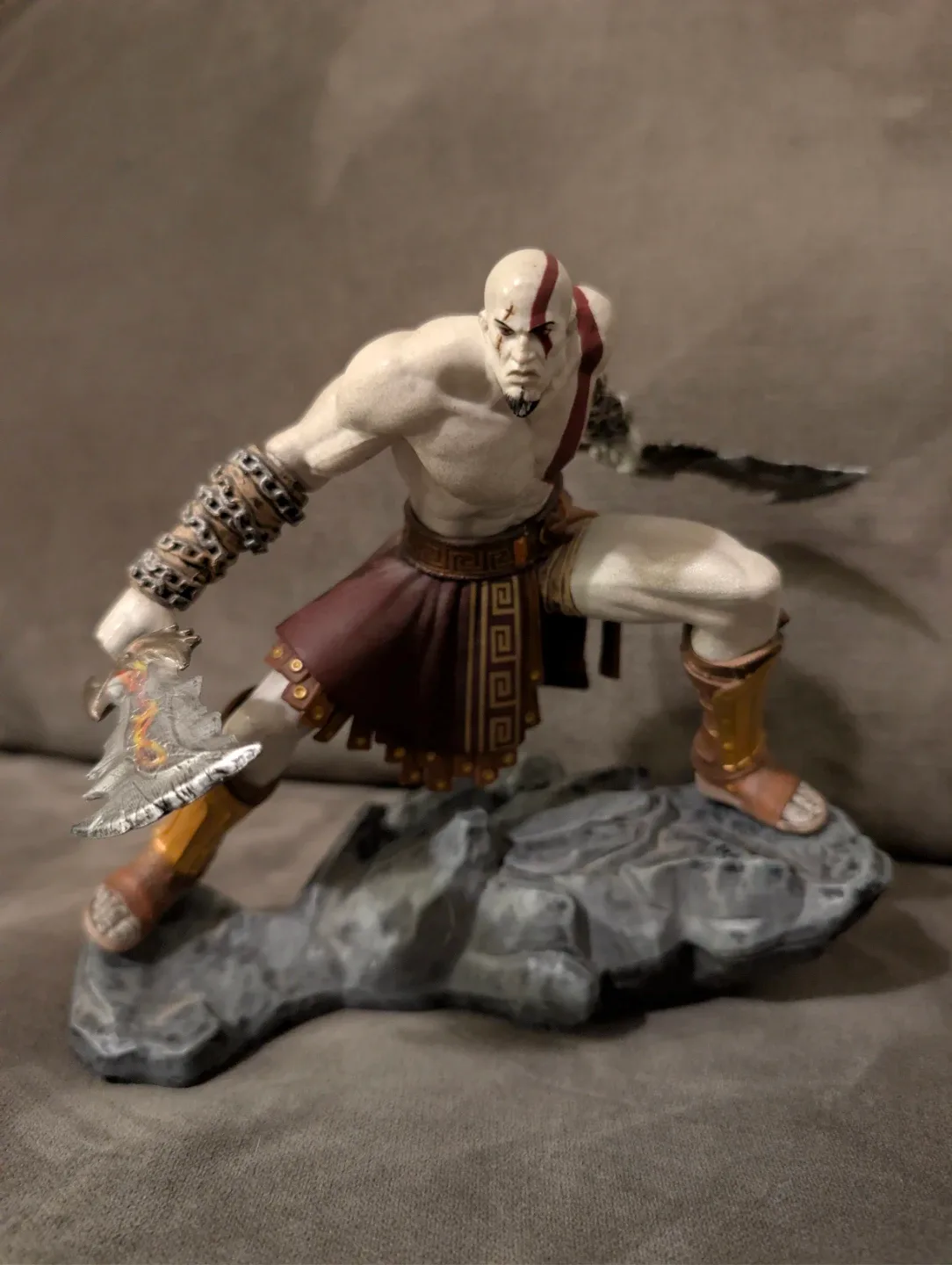 God of War Kratos Action Figure with Blades