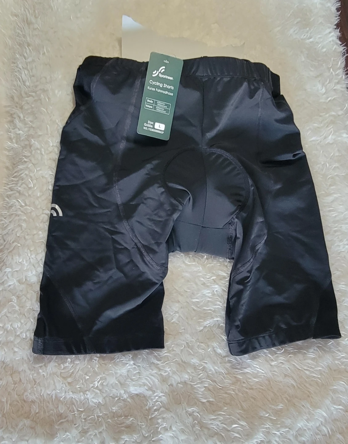 BNWT Men's Cycling Shorts Black Size L - photo 2