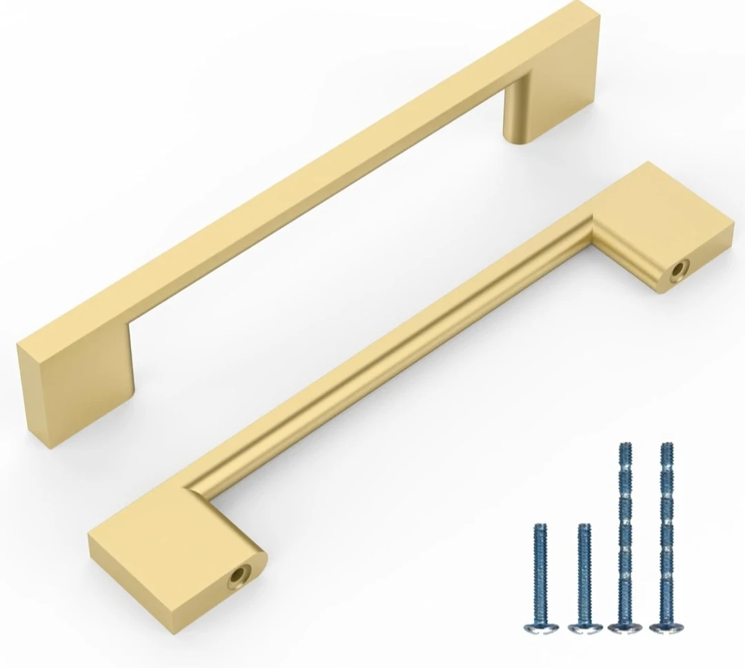 KNOCKLOCK Gold 5 inch Cabinet Pulls