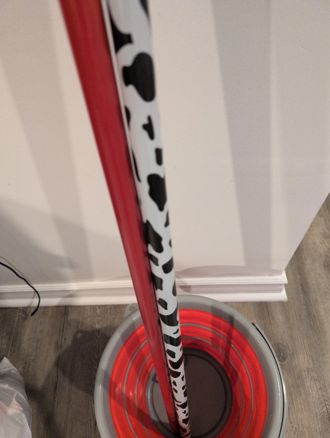 Collapsible Bucket and Dustpan Set