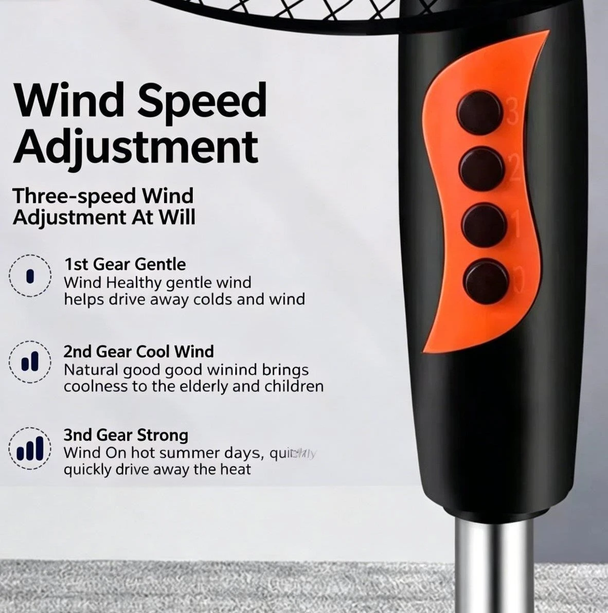 Xidanke 16" Pedestal Fan - photo 3