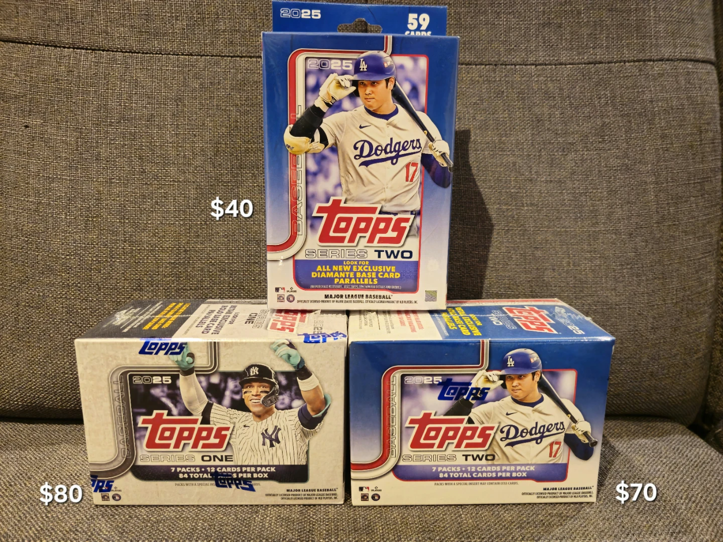 2025 Topps Baseball Cards Series One & Two