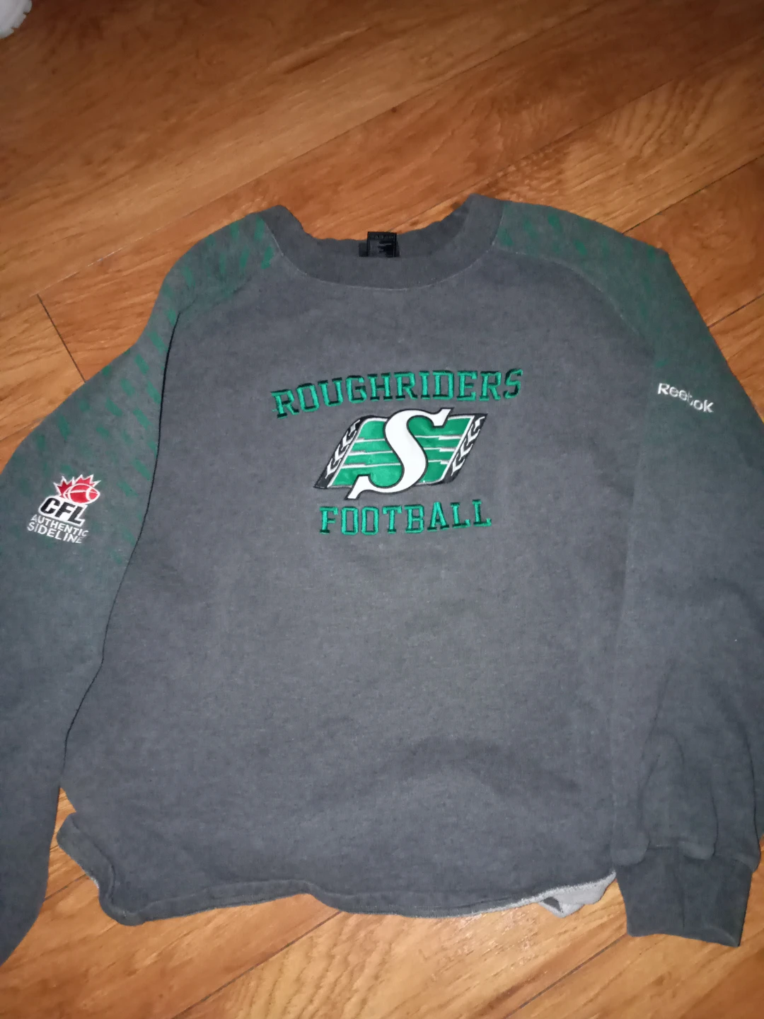 Saskatchewan Roughriders CFL Authentic Sideline Sweatshirt