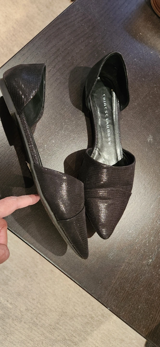 Chinese Laundry Black D'Orsay Flats - photo 2