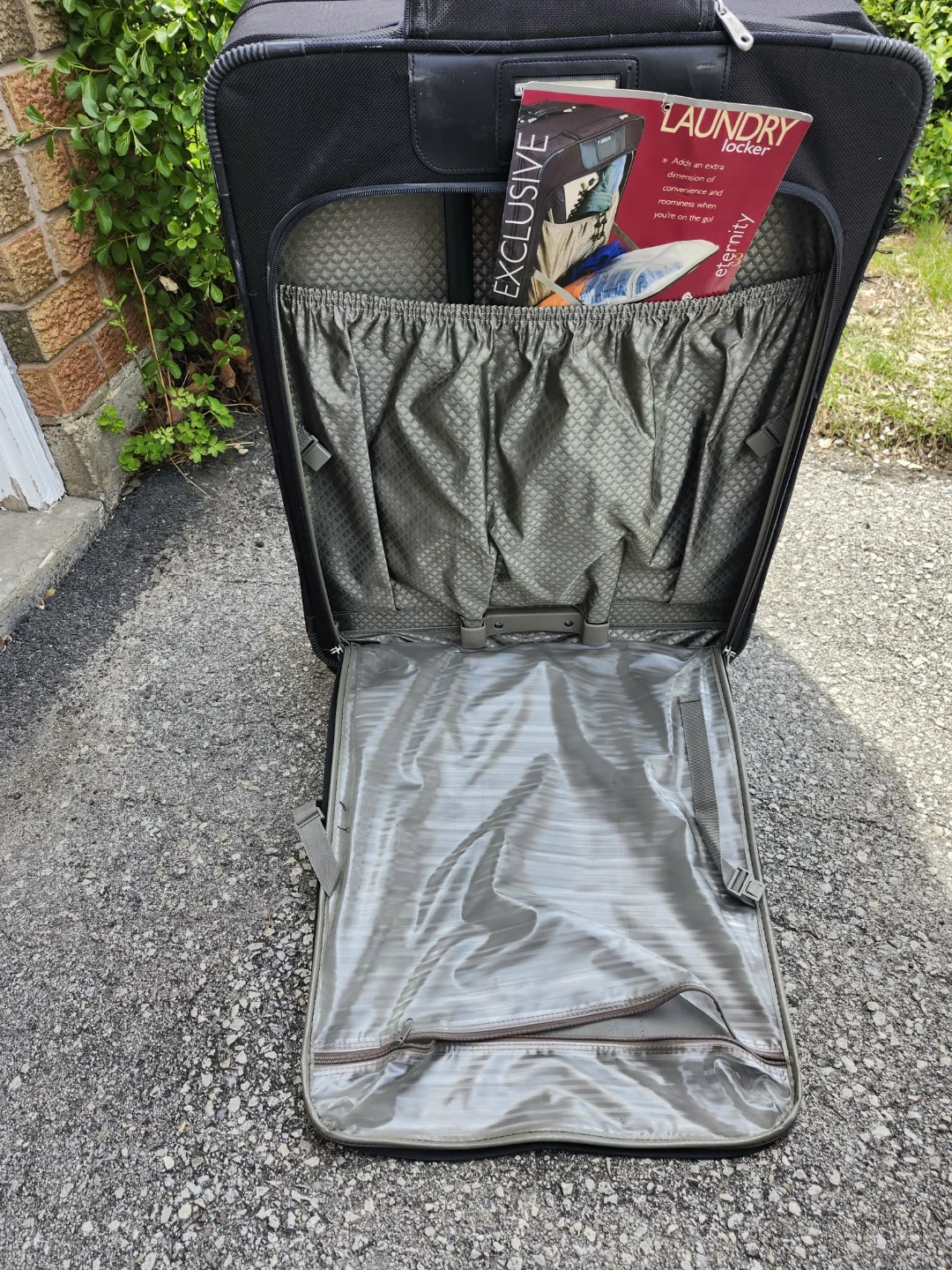 Large Black Rolling Suitcase - photo 3