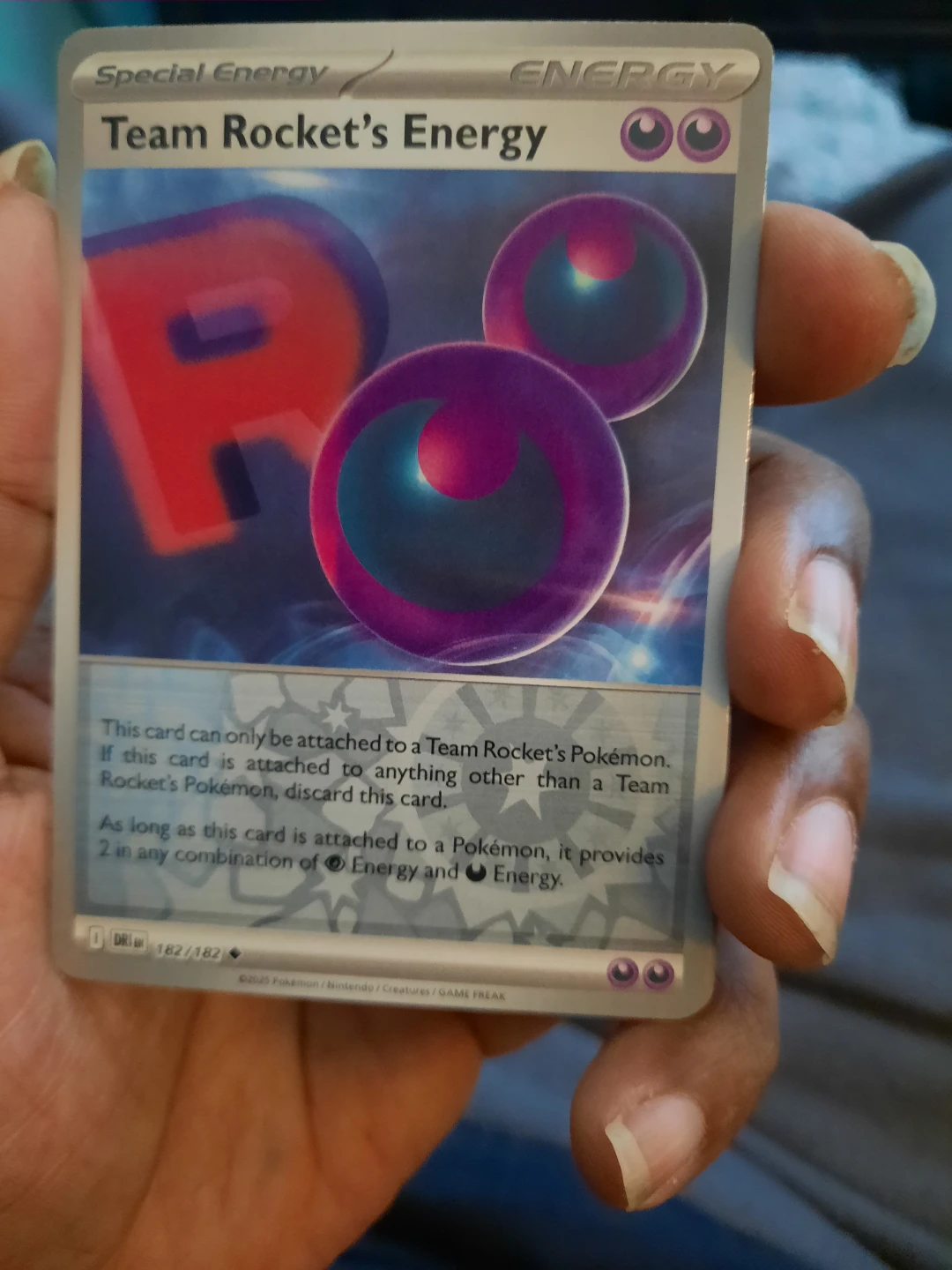 Team Rocket's Energy Special Energy Card 182/182