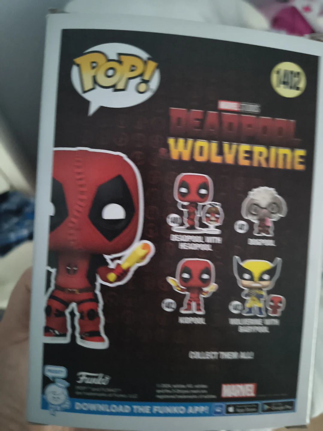 Funko Pop! Marvel Kidpool 1402 Bobblehead - photo 3