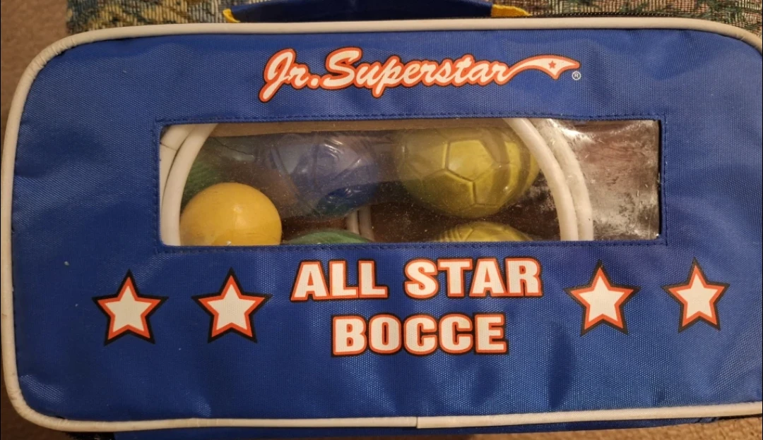 Jr. Superstar All Star Bocce Ball Set with Bag. BNIP