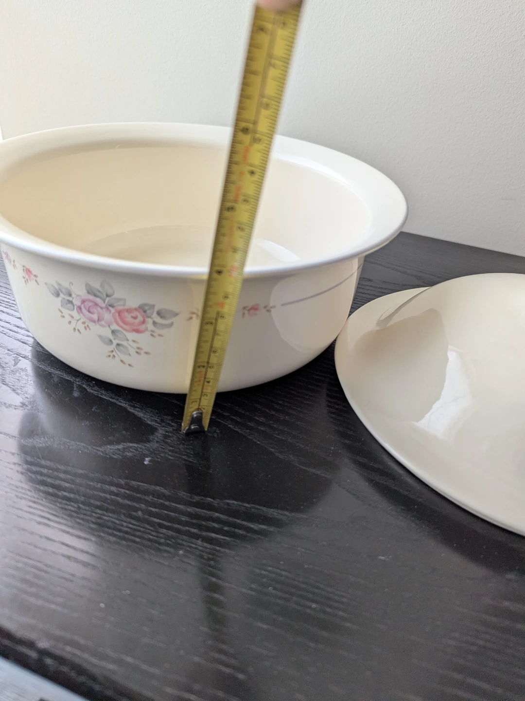 Vintage Pfaltzgraff Tea Rose Casserole Dish 1.5L w/Lid - photo 5
