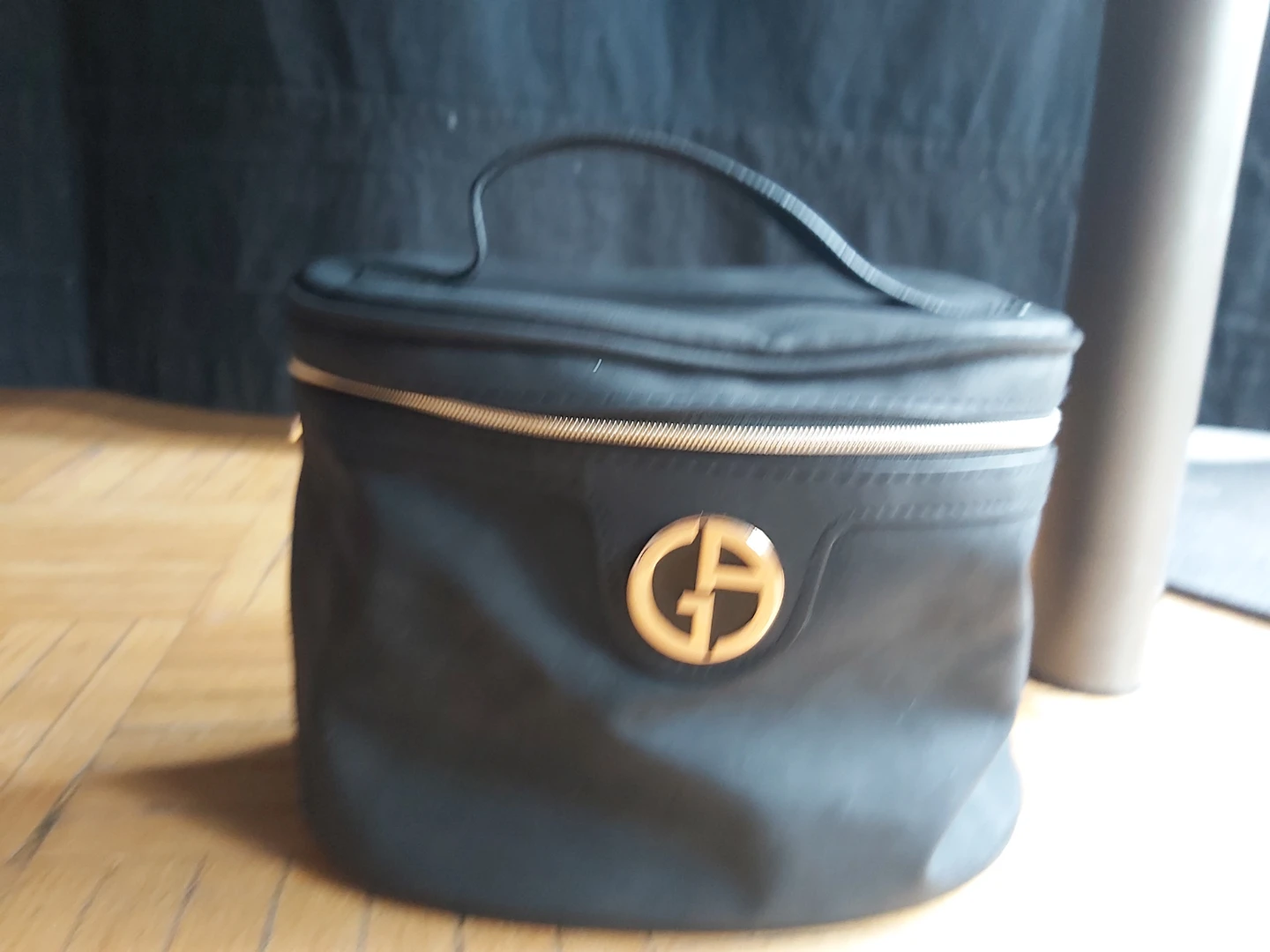 Giorgio Armani Black Cosmetic Bag