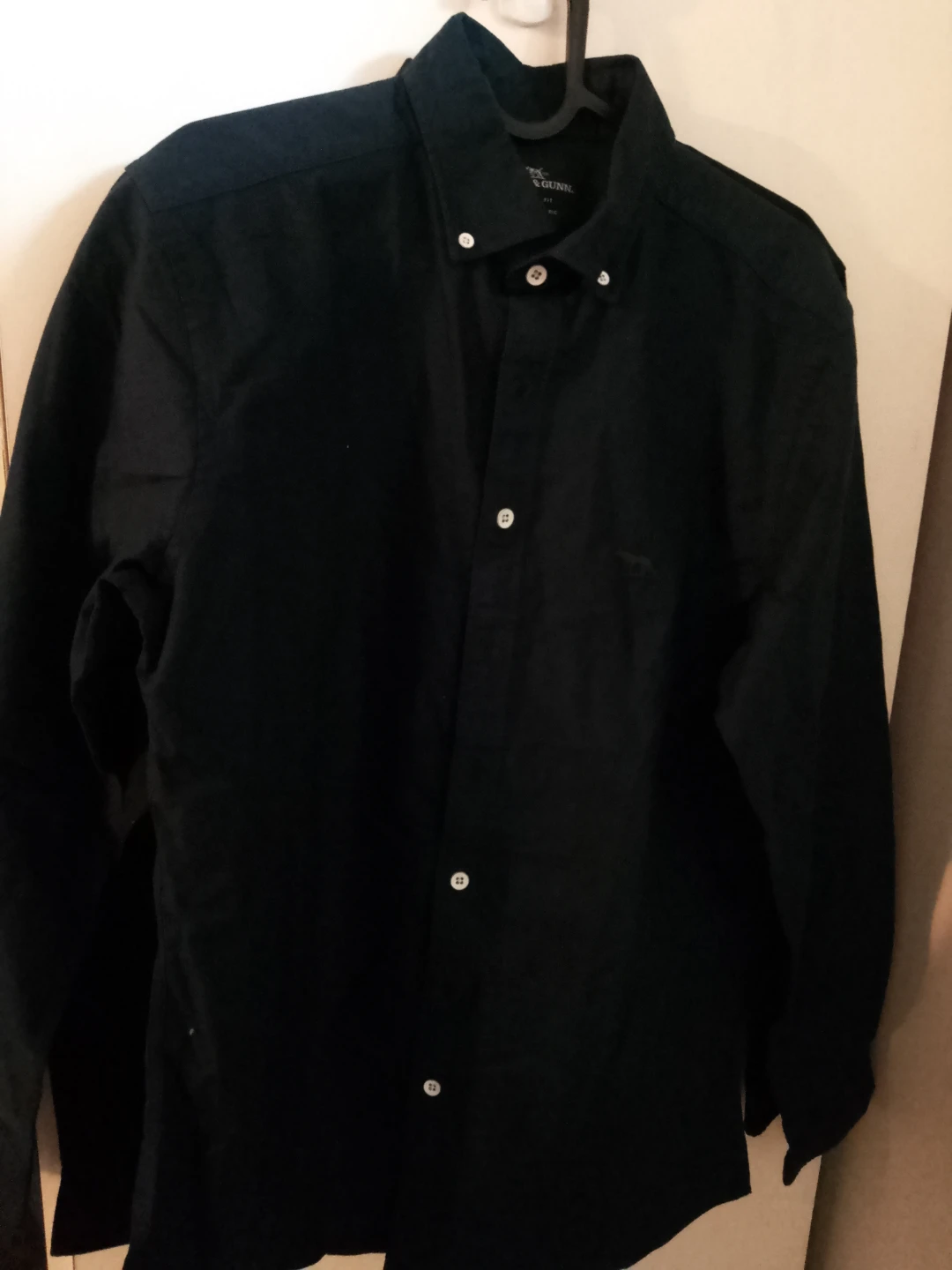 Rodd & Gunn "Gunn Oxford PD LS SF" Button-Down Shirt - Black