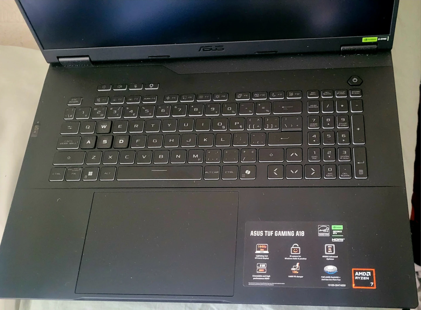ASUS TUF Gaming A15  18 inch Laptop - BRAND NEW - photo 2