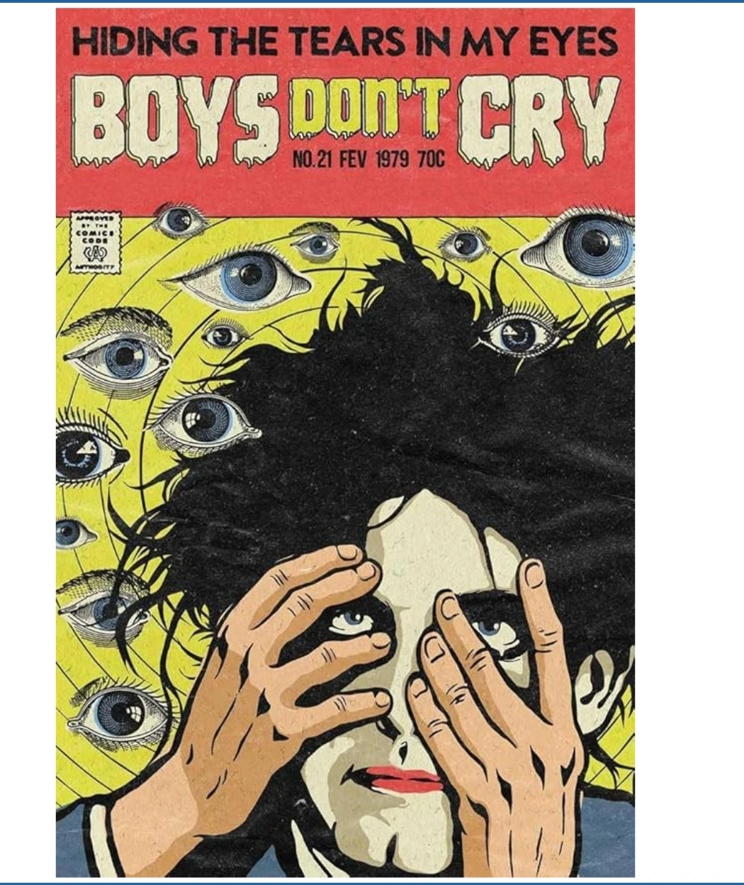 The Cure - Boys Don't Cry Poster (24 x 36 inches)