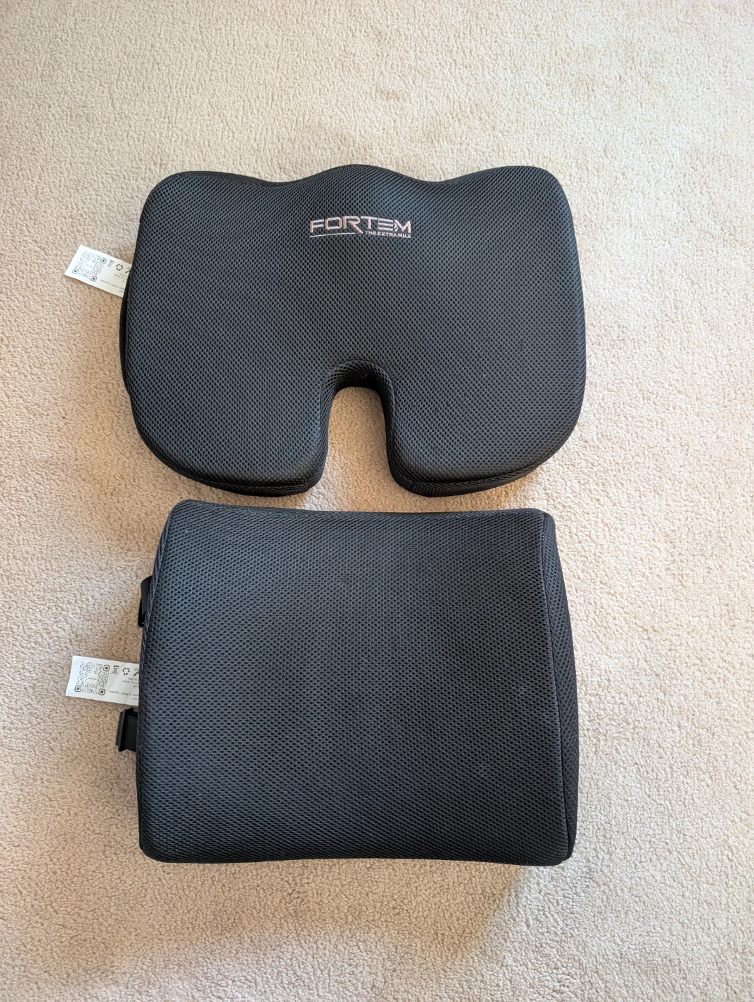 FORLEM Seat Cushion and Lumbar Support Pillow Set - photo 2