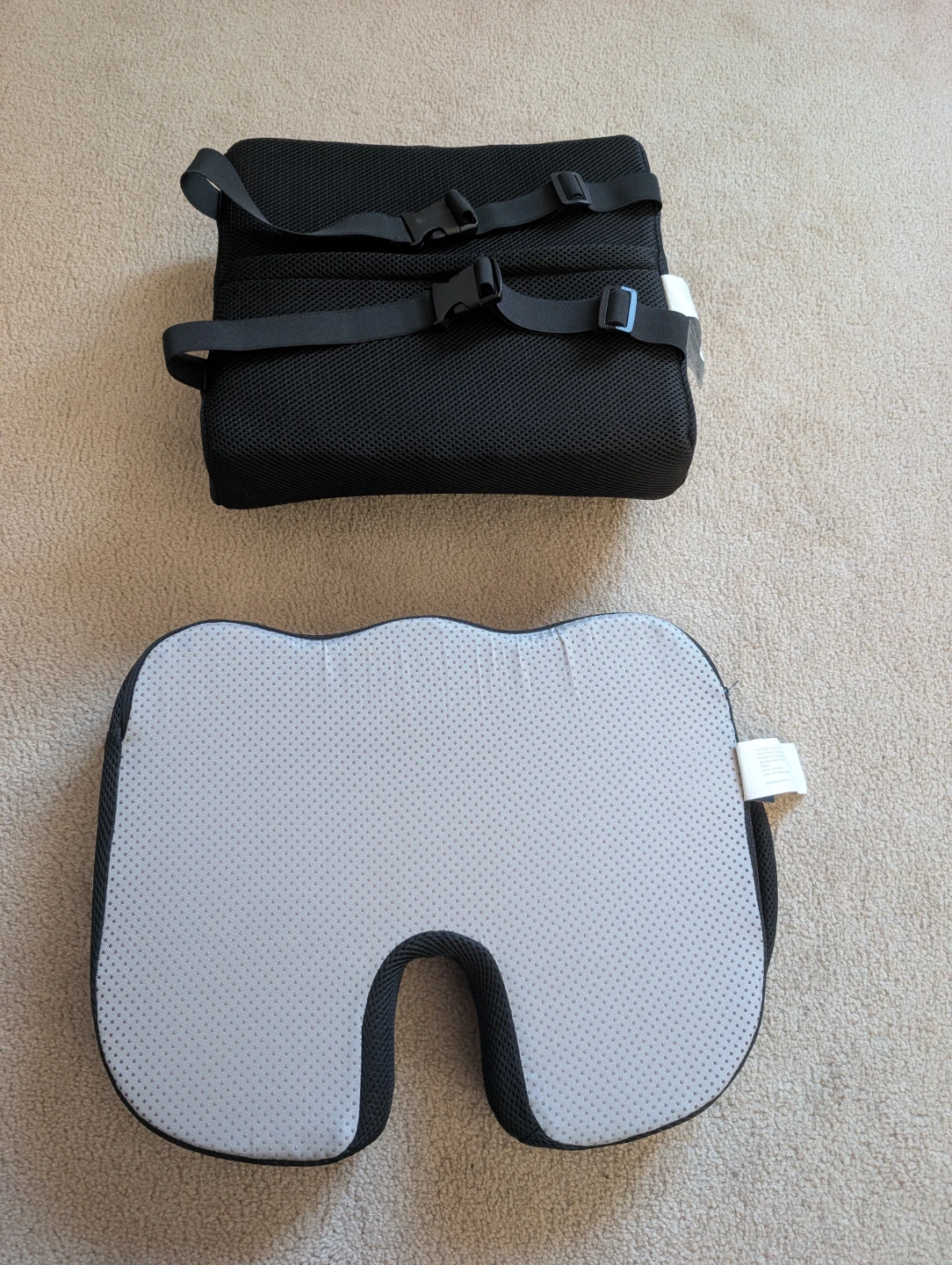 FORLEM Seat Cushion and Lumbar Support Pillow Set - photo 4