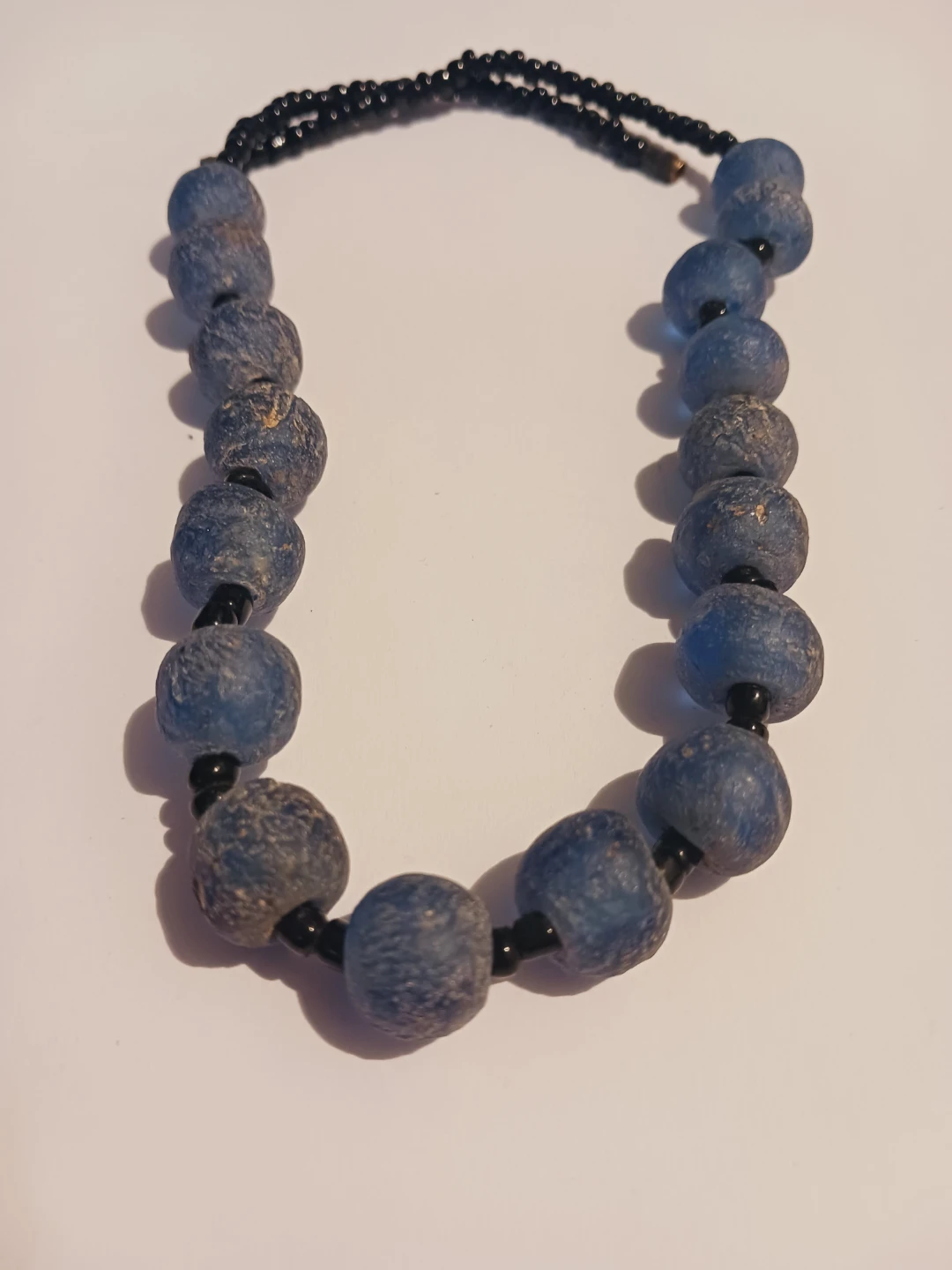 Blue Stone Beaded  Necklace - photo 2
