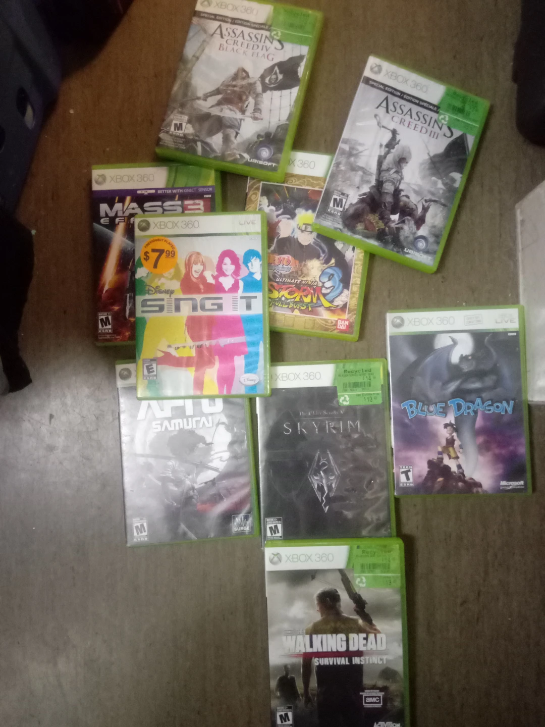 XBOX 360 Video Game Bundle