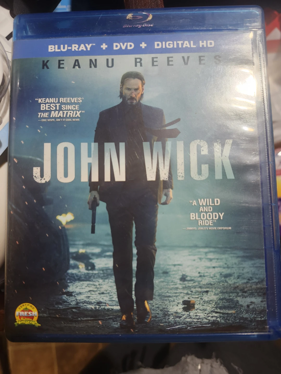 John Wick Blu-Ray + DVD + Digital HD Movie