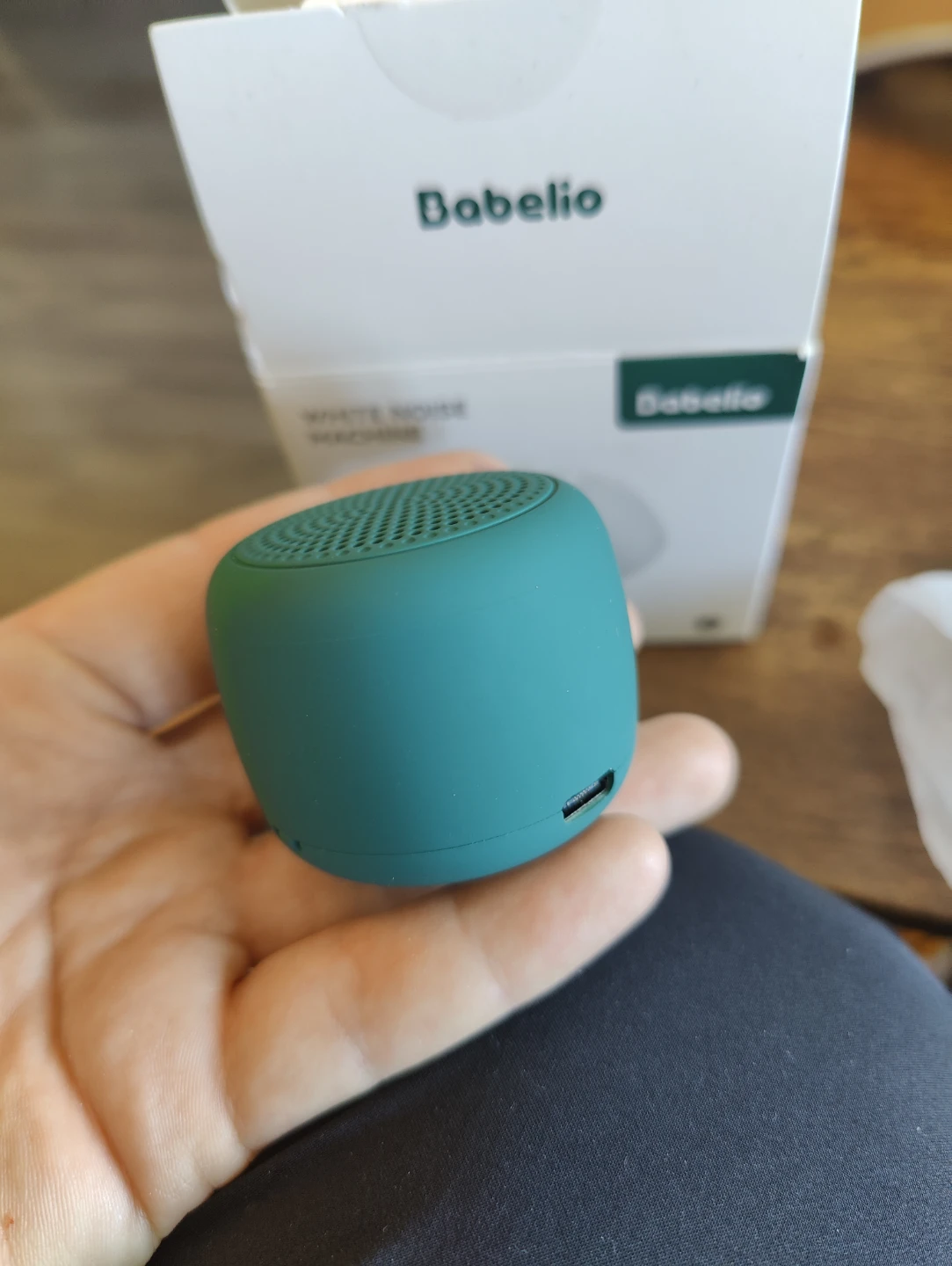 Dabelio White Noise Machine - Green