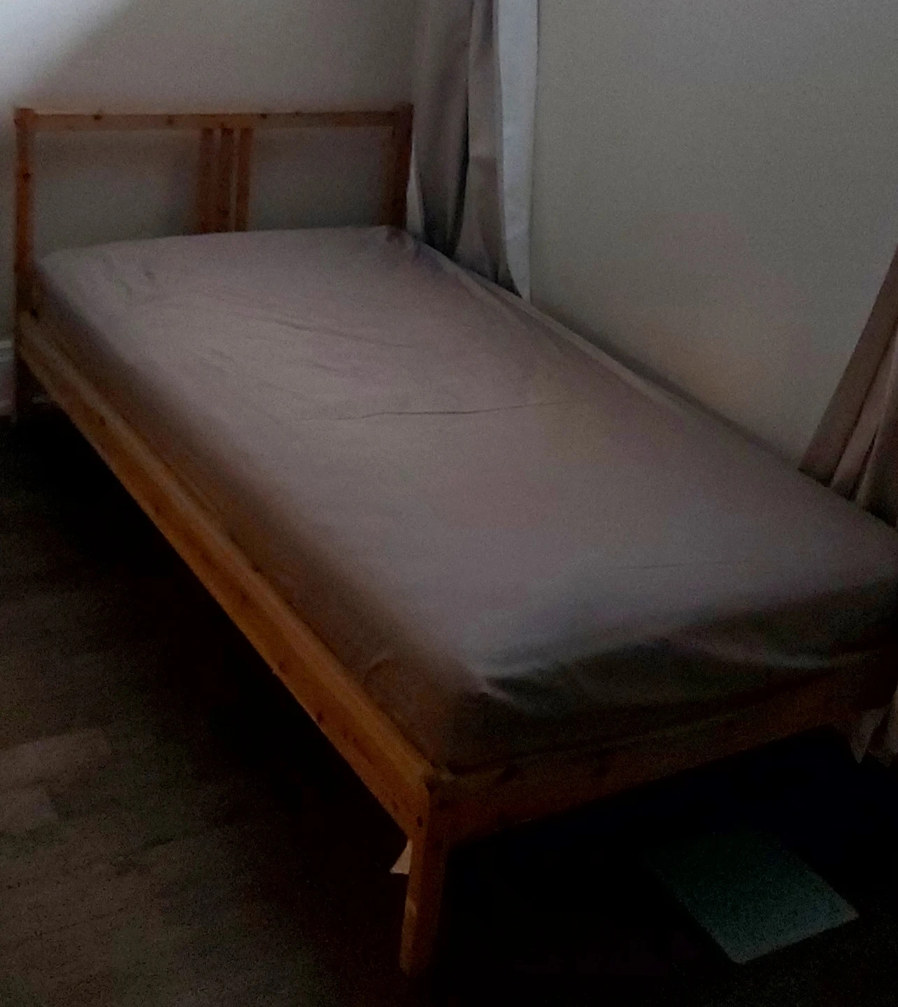 IKEA Wooden Twin Bed Frame - photo 2