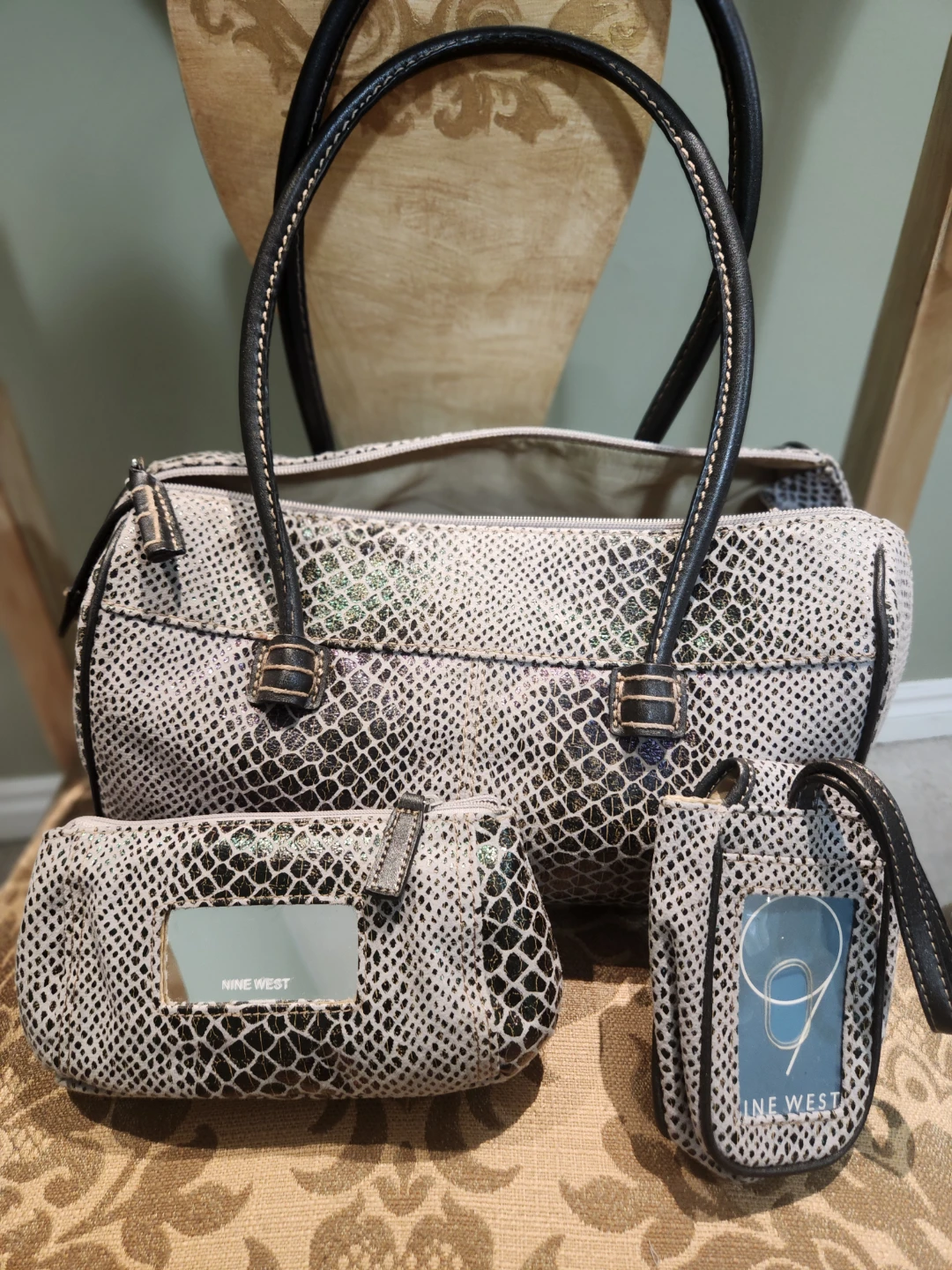 Brandnew nine west three sets bag