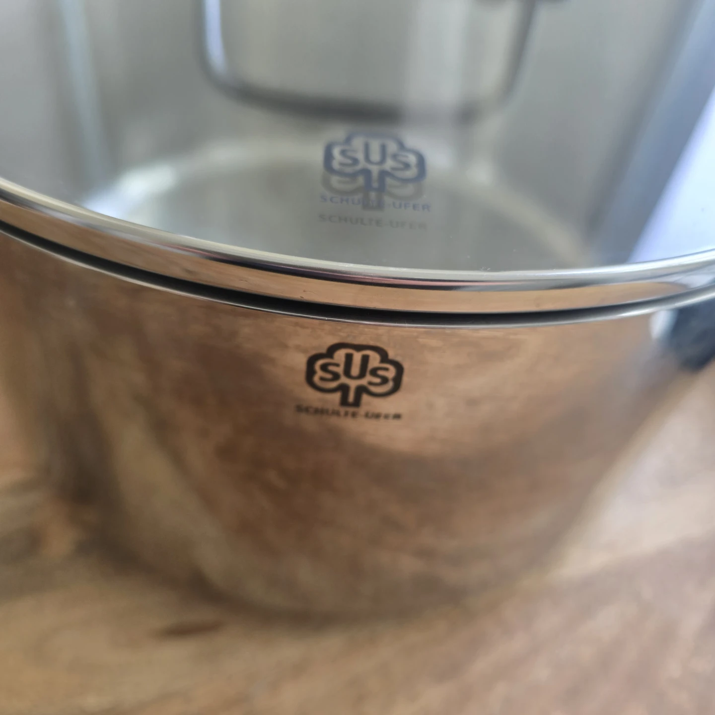 Schulte-Ufer Stainless Steel Pot with Lid - photo 3