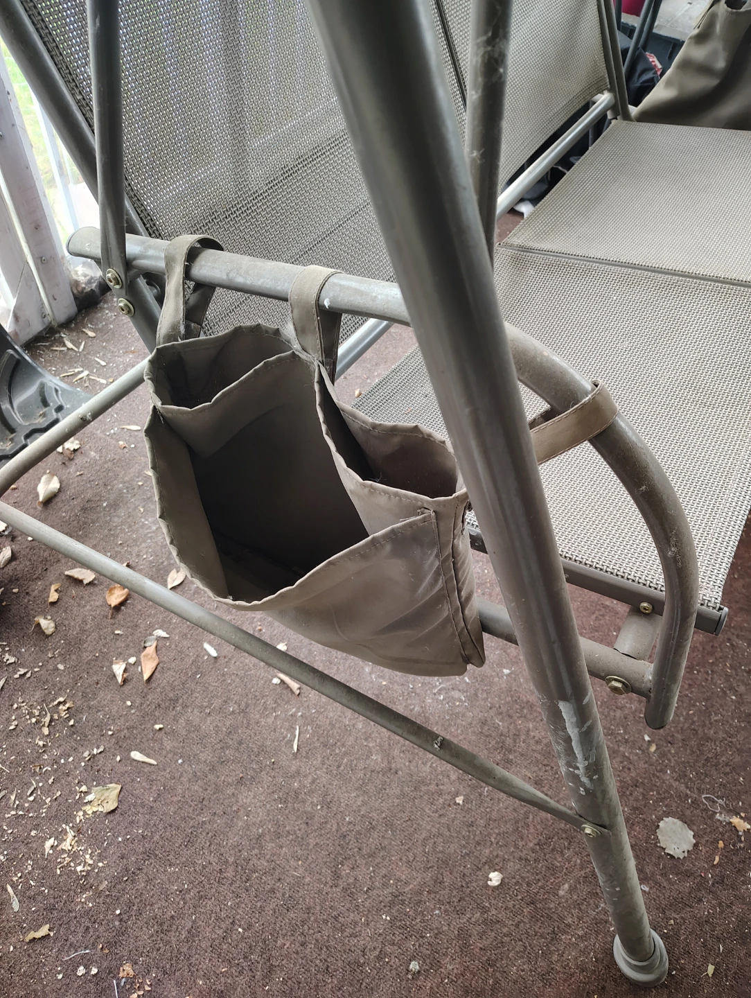 Patio Swing Chair with Side Pockets - photo 4