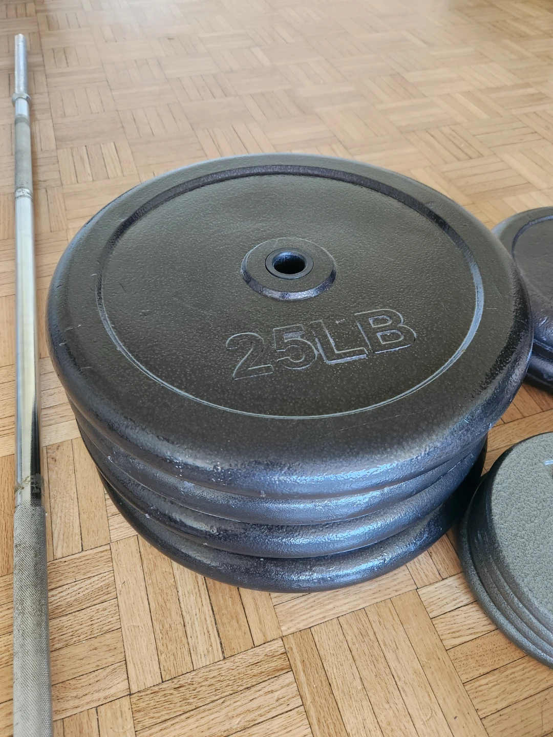 Barbell & Cap Dumbell Set - photo 5