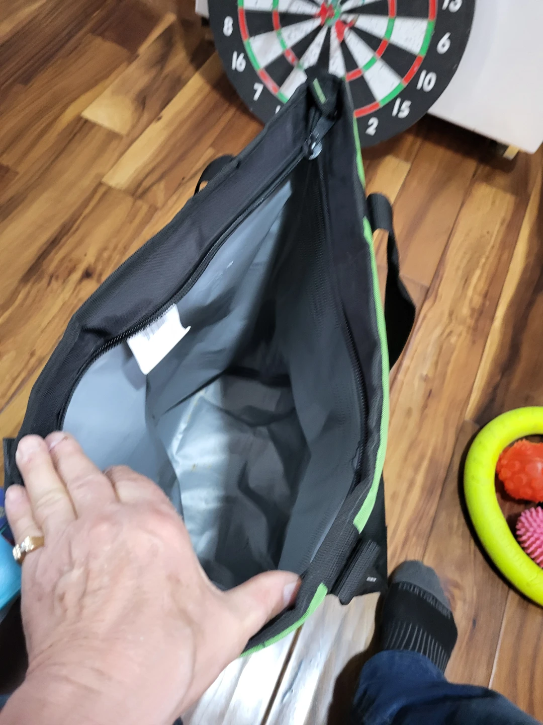 Green Insulated Cooler Tote Bag - photo 2