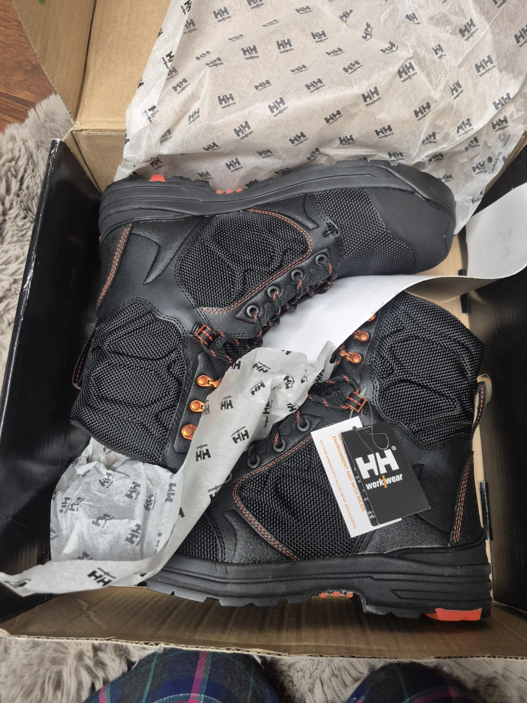Helly Hansen HH Ultra Light 8" Work Boots - Men's Size 12
