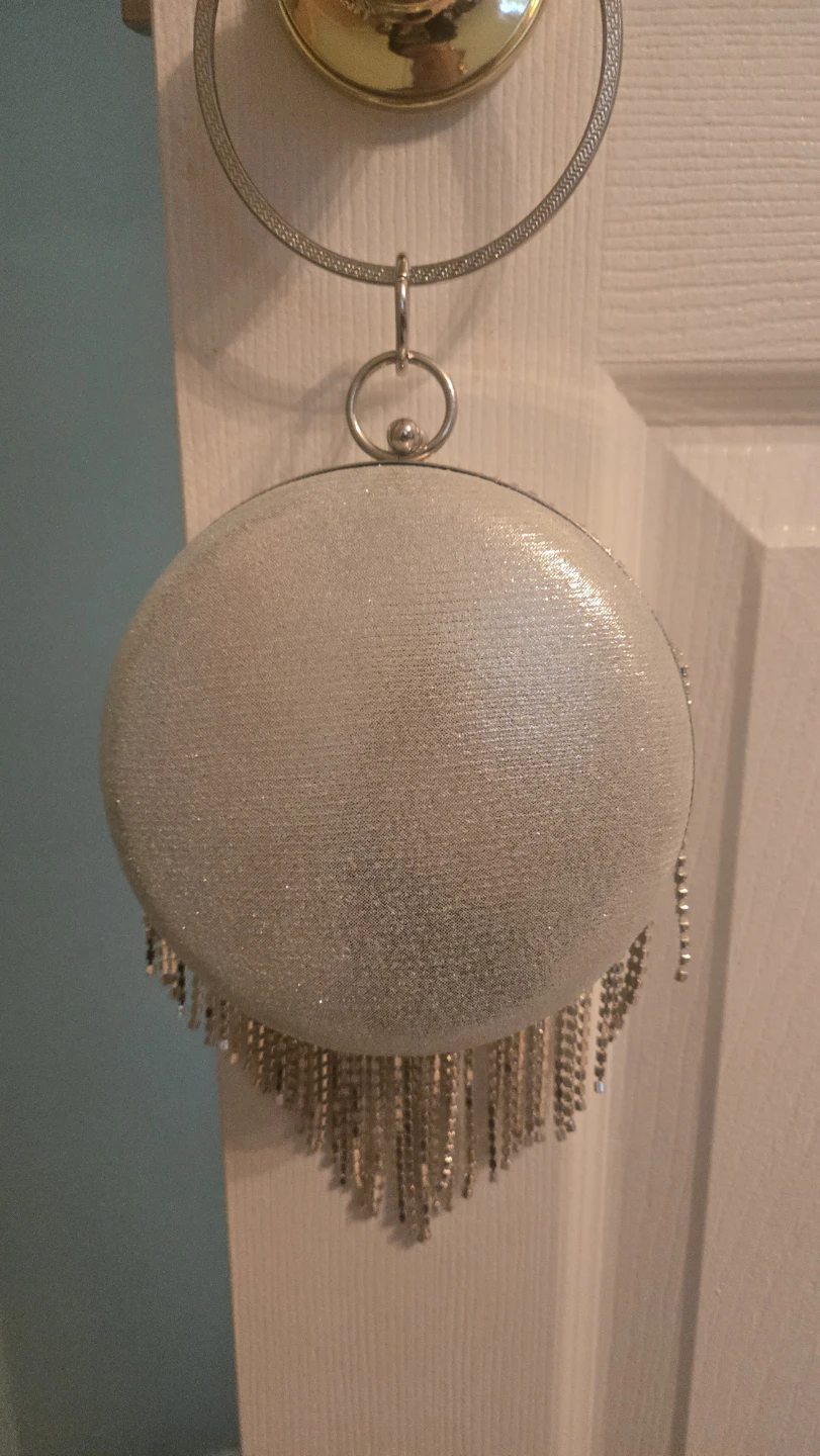 Sparkly Round Clutch Purse - photo 2