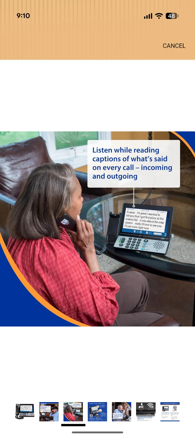 Hamilton CapTel 2400i Amplified Captioned Telephone - photo 4