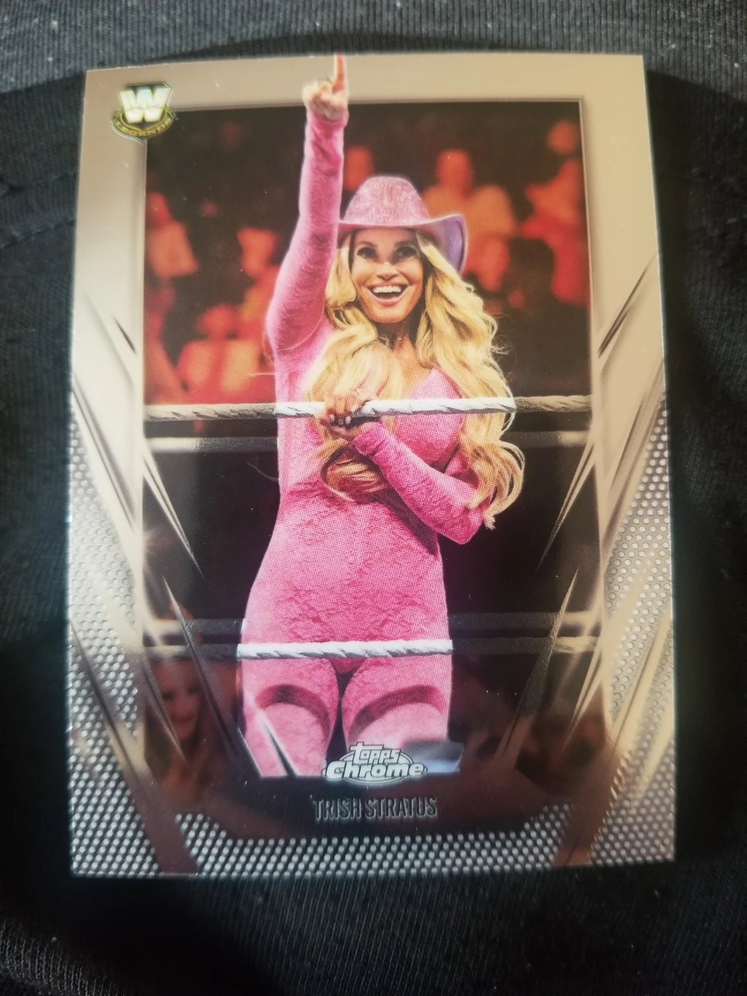 Topps Chrome Trish Stratus WWE Card