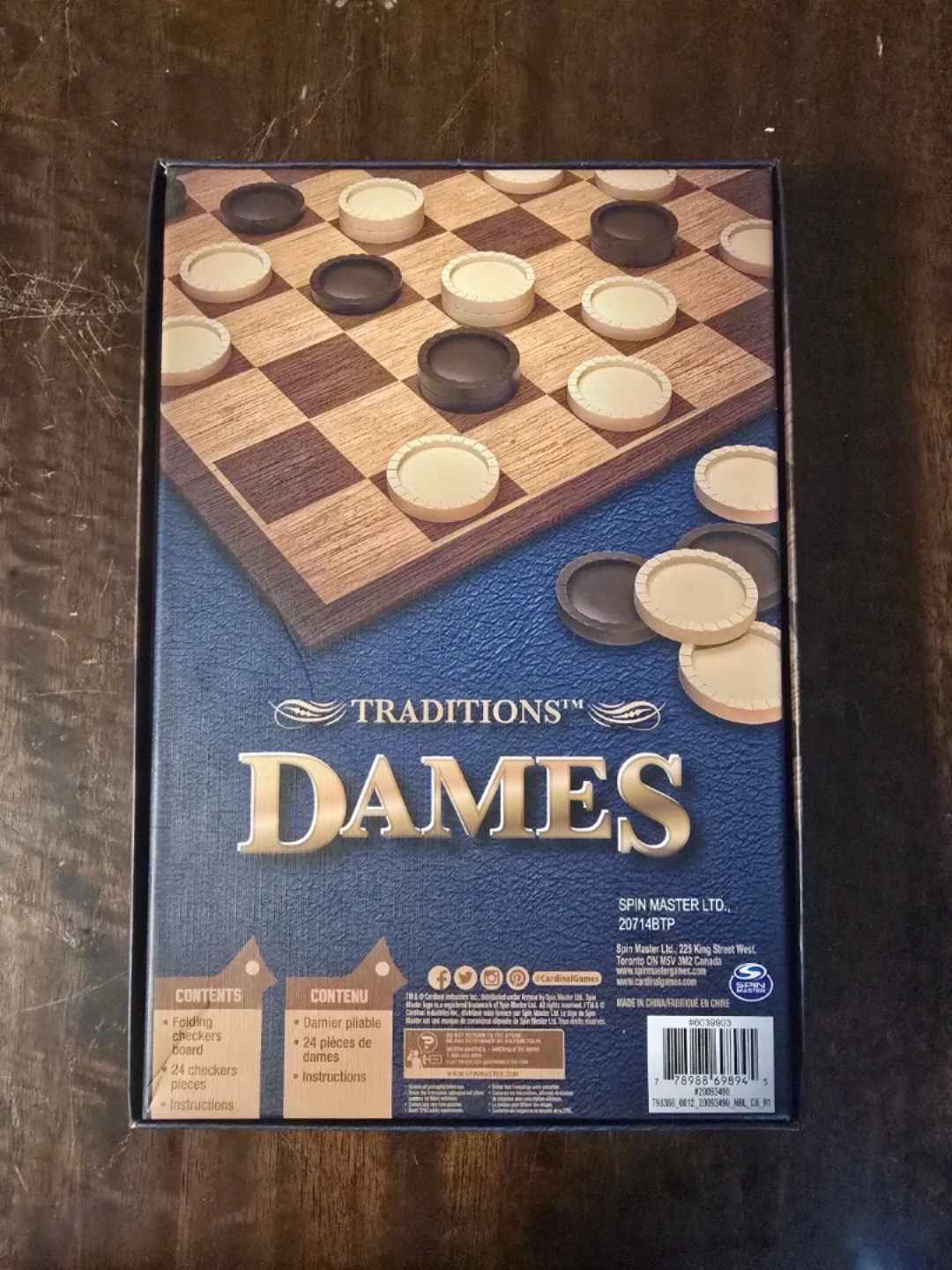 Checkers Board Game - photo 3