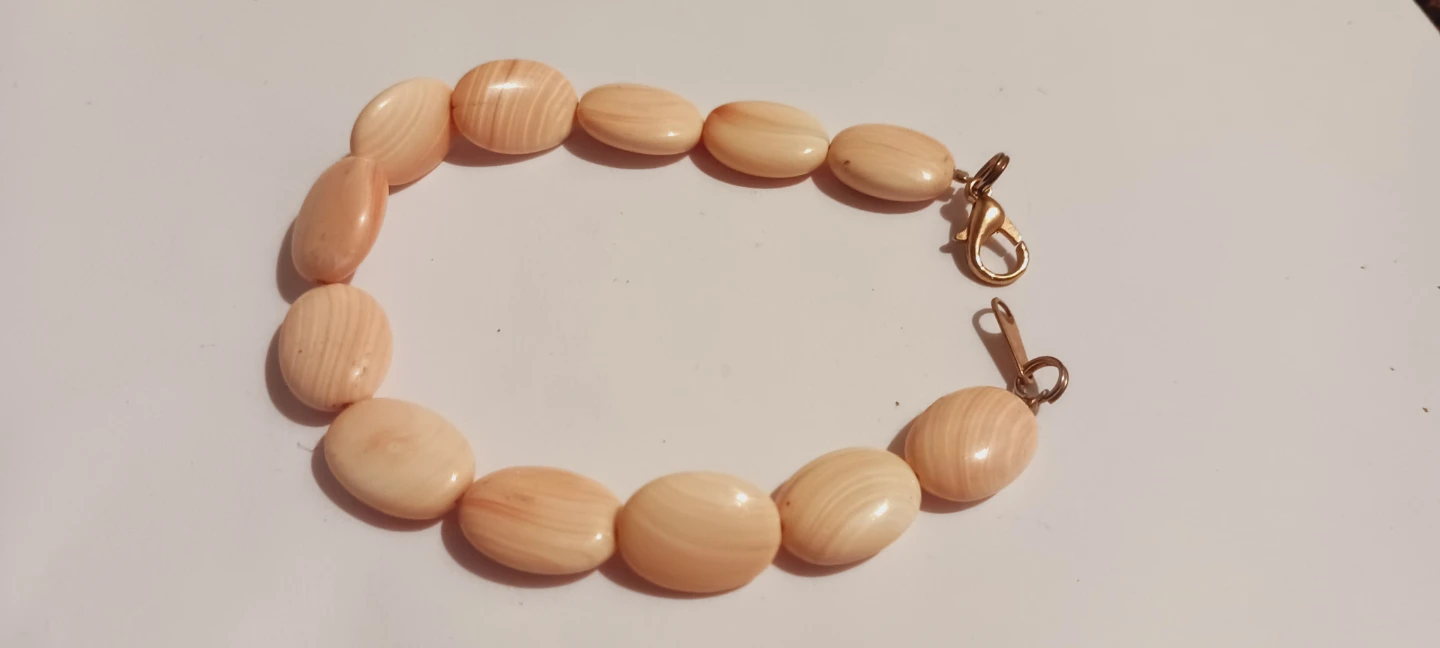 Vintage Beaded Bracelet with Gold tone Clasp - photo 4